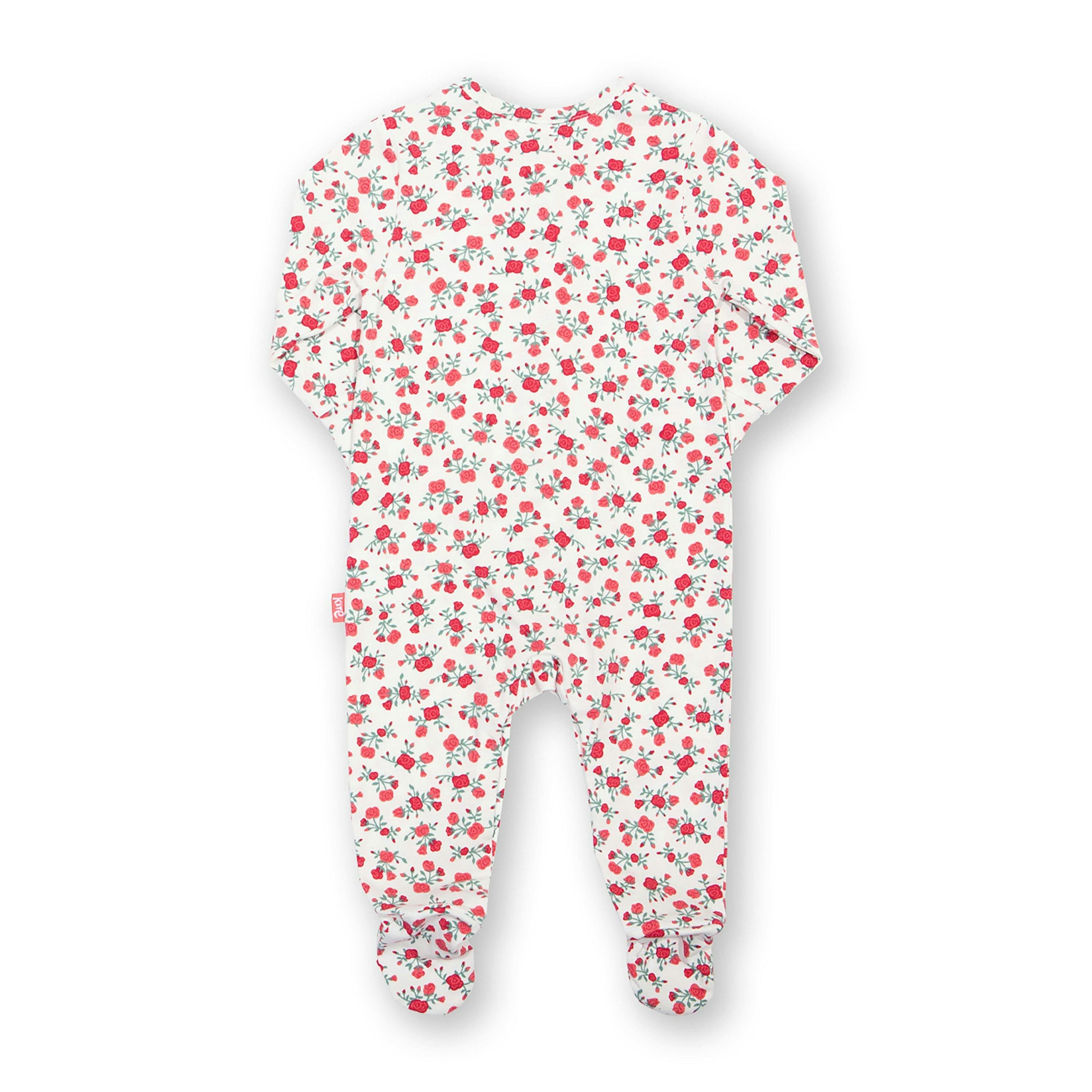 Kids Organic Rosey Posey Sleepsuit , view 3 of 3
