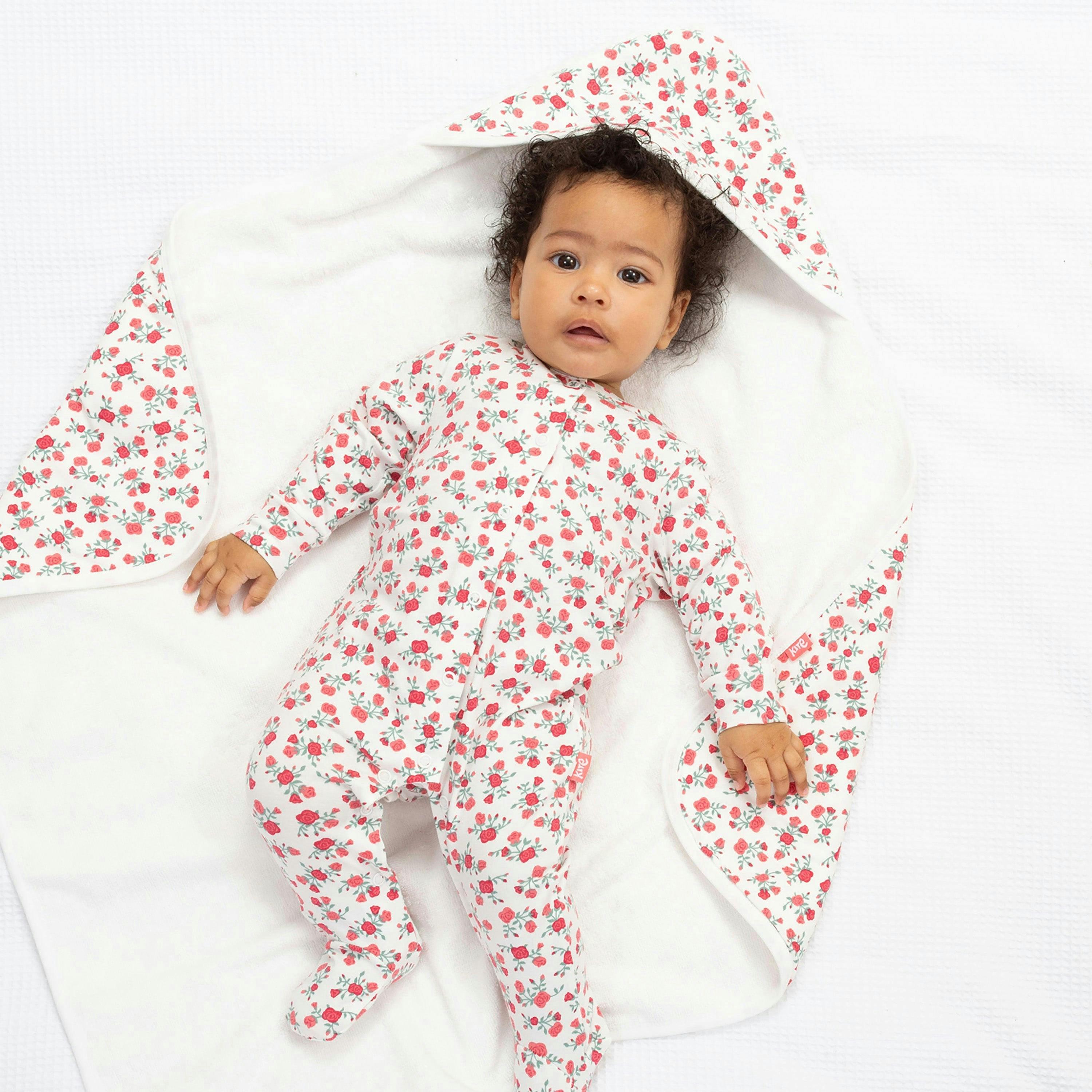 Baby Organic Rosey Posey Cuddle Wrap , view 3 of 3