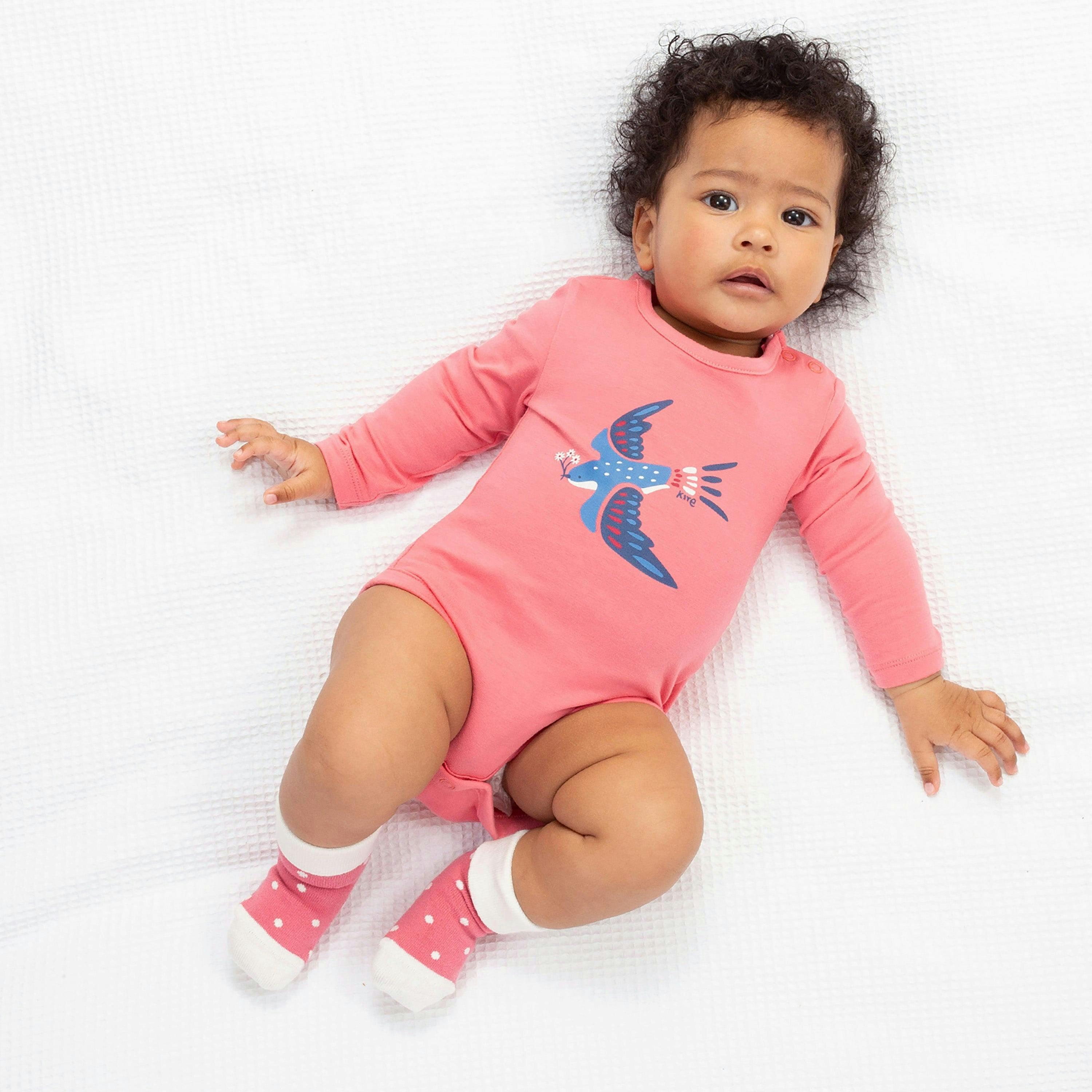 Baby Organic Rosey Posey Socks , view 3 of 4