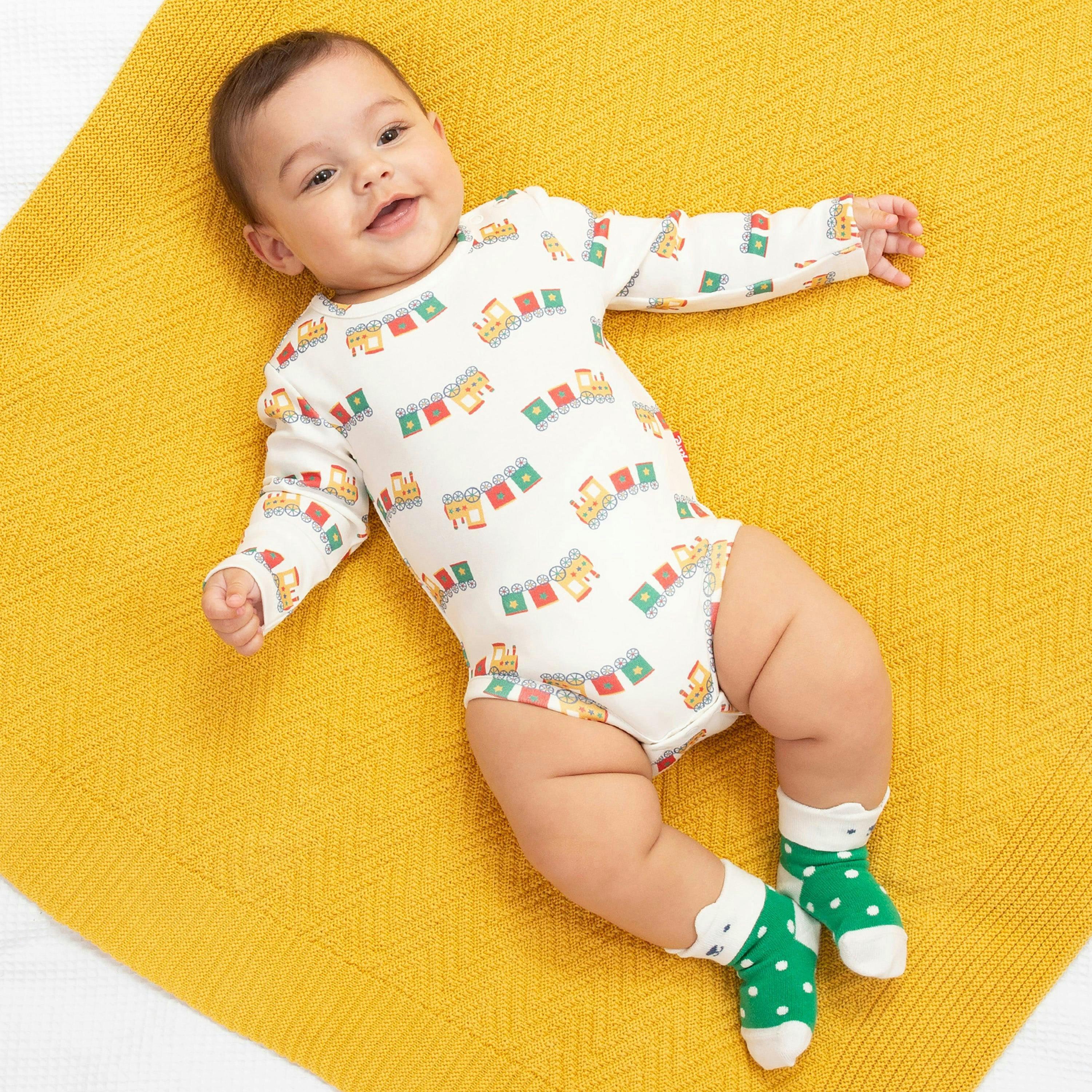 Baby Organic Hello Bear Socks , view 3 of 3