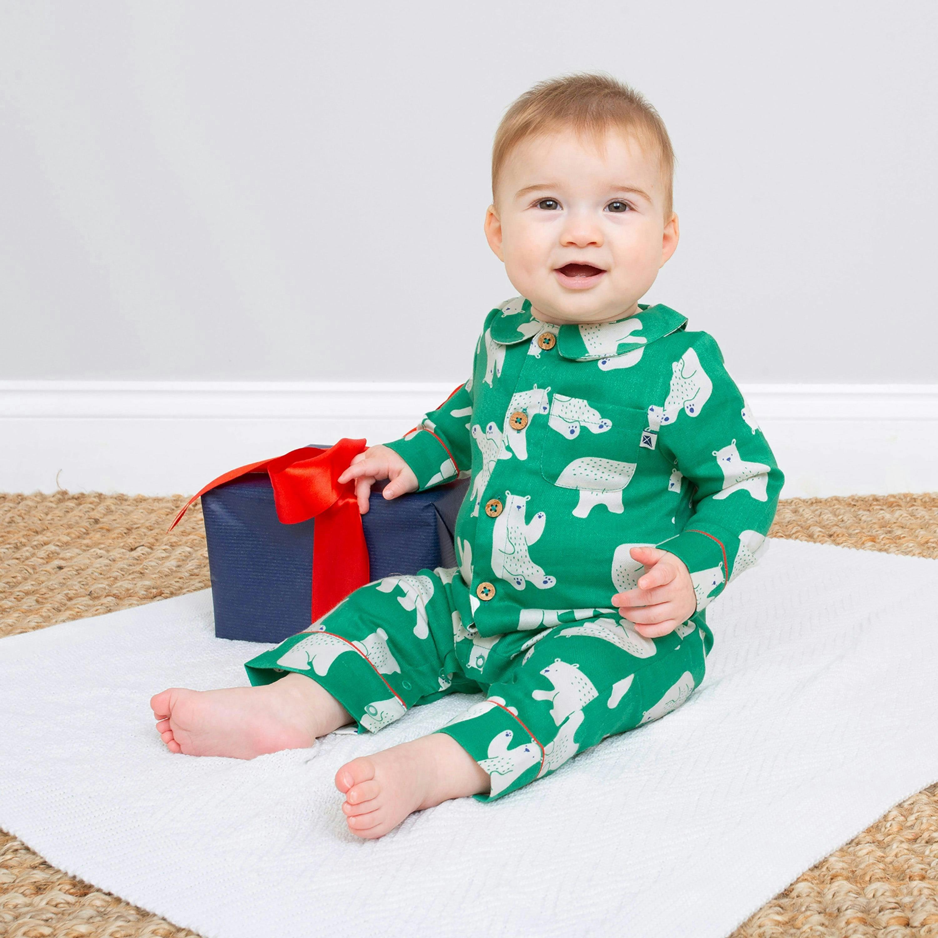 Baby Organic Heirloom Knit Blanket Off White , view 3 of 3