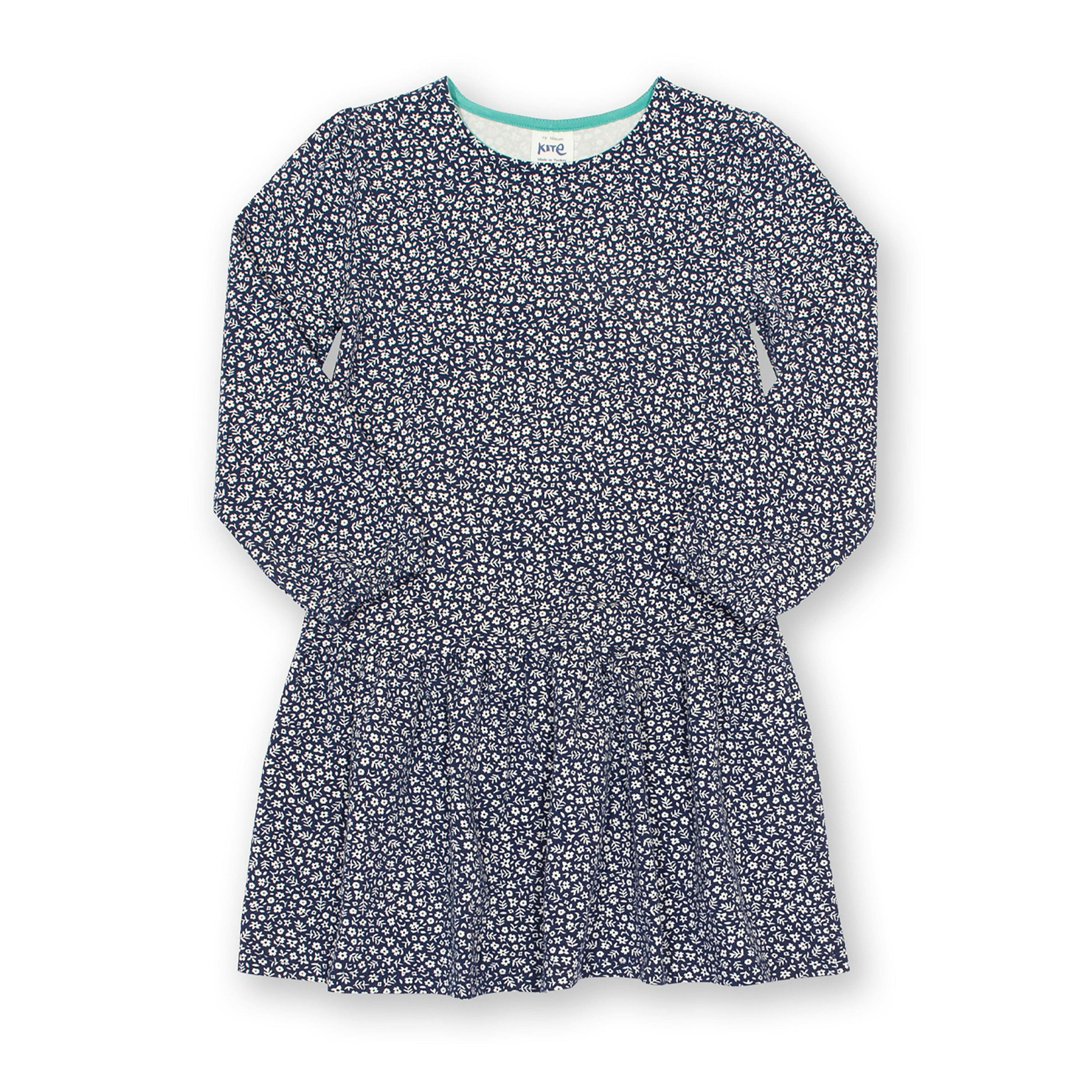 Kids Organic Pixie Petals Cosy Dress , view 5 of 6