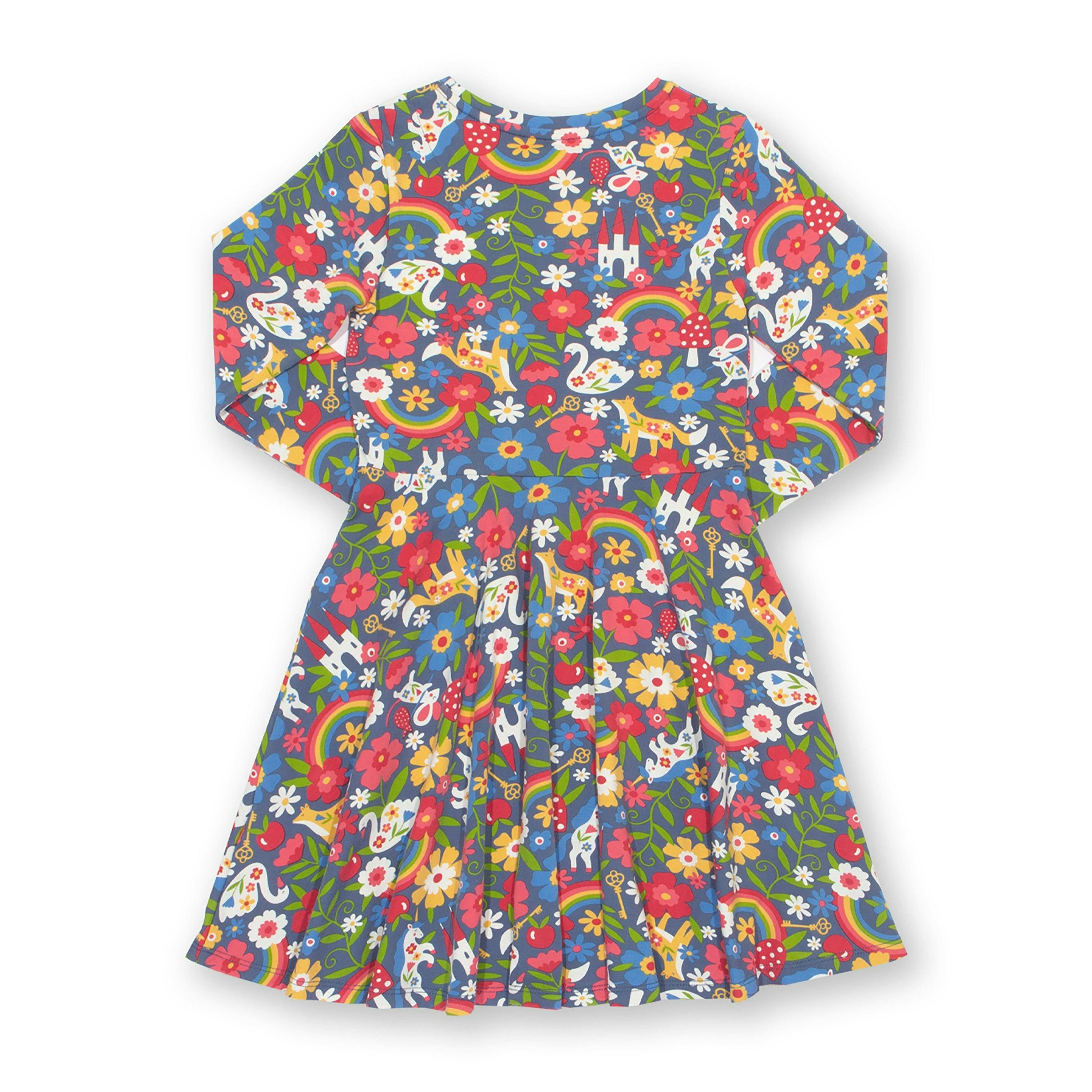 Kids Organic Fairytale Skater Dress , view 4 of 4