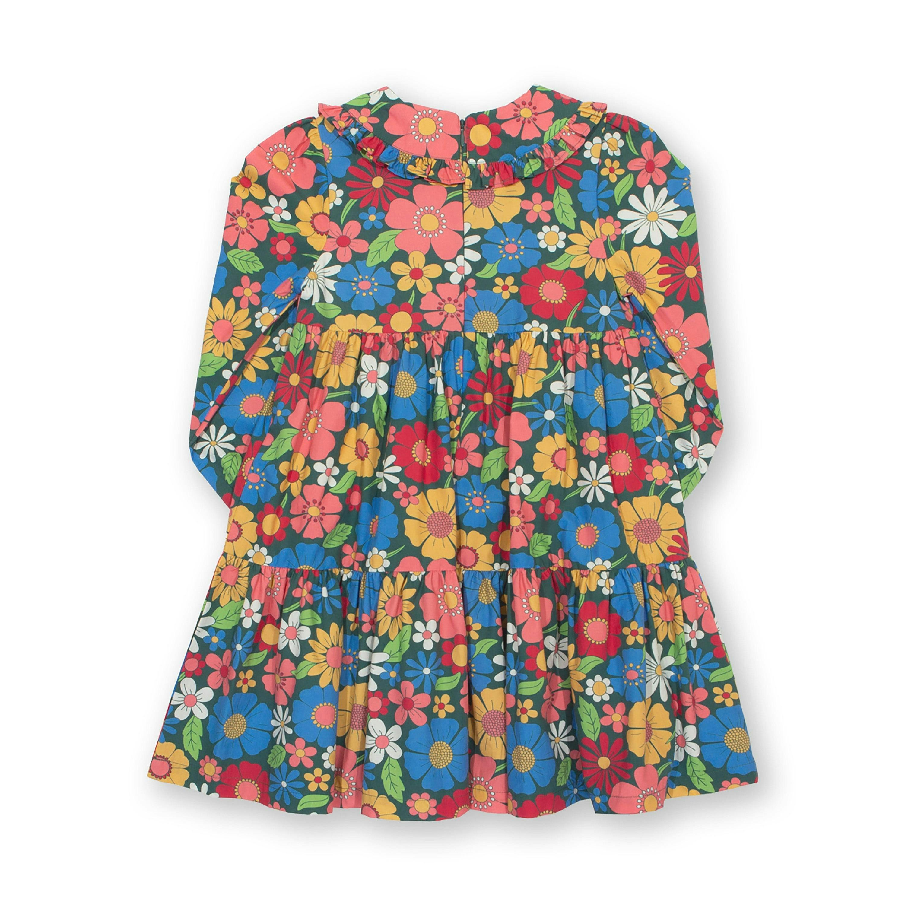 Kids Organic Flower Power Dress , view 4 of 4