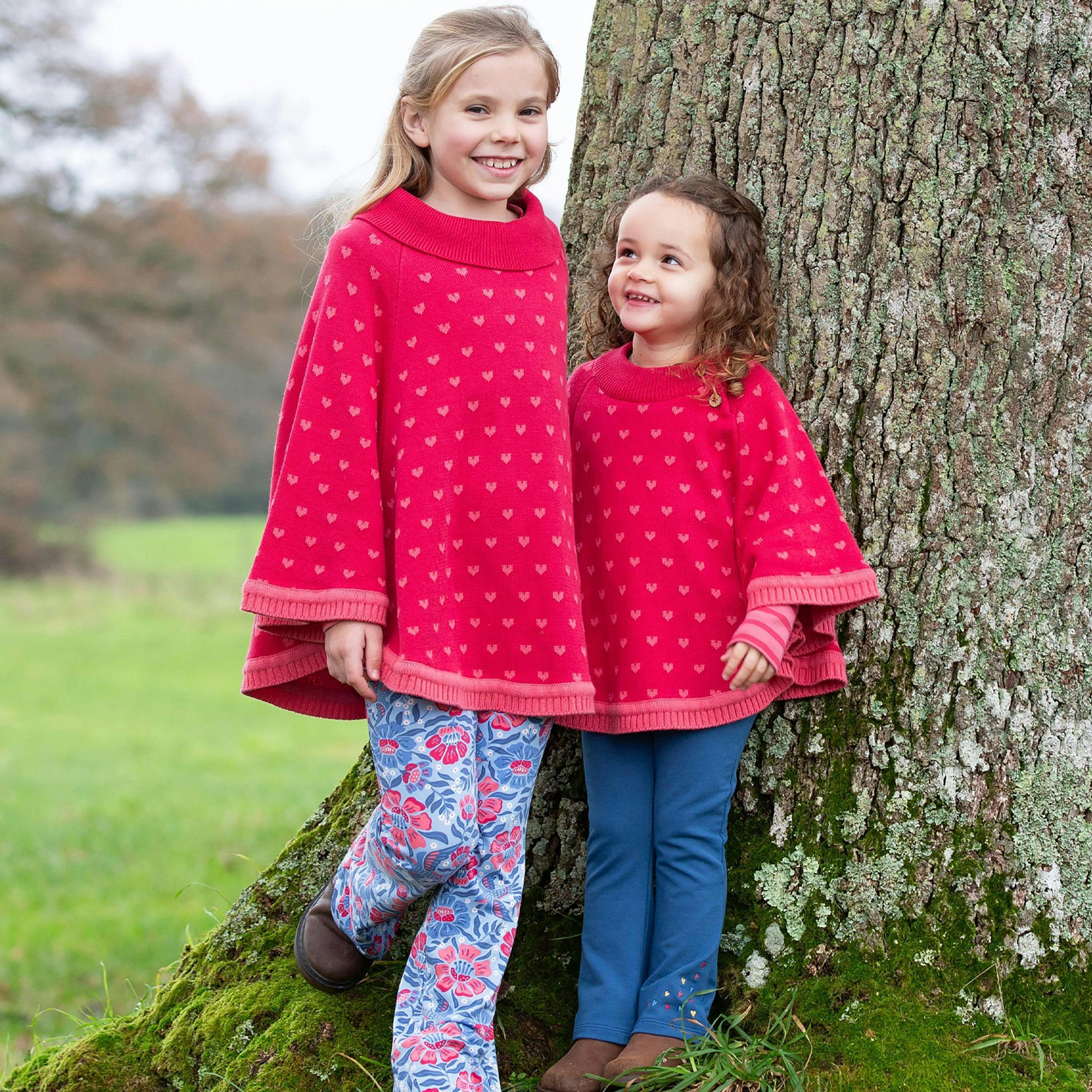 Rosey Heart Poncho , view 4 of 6