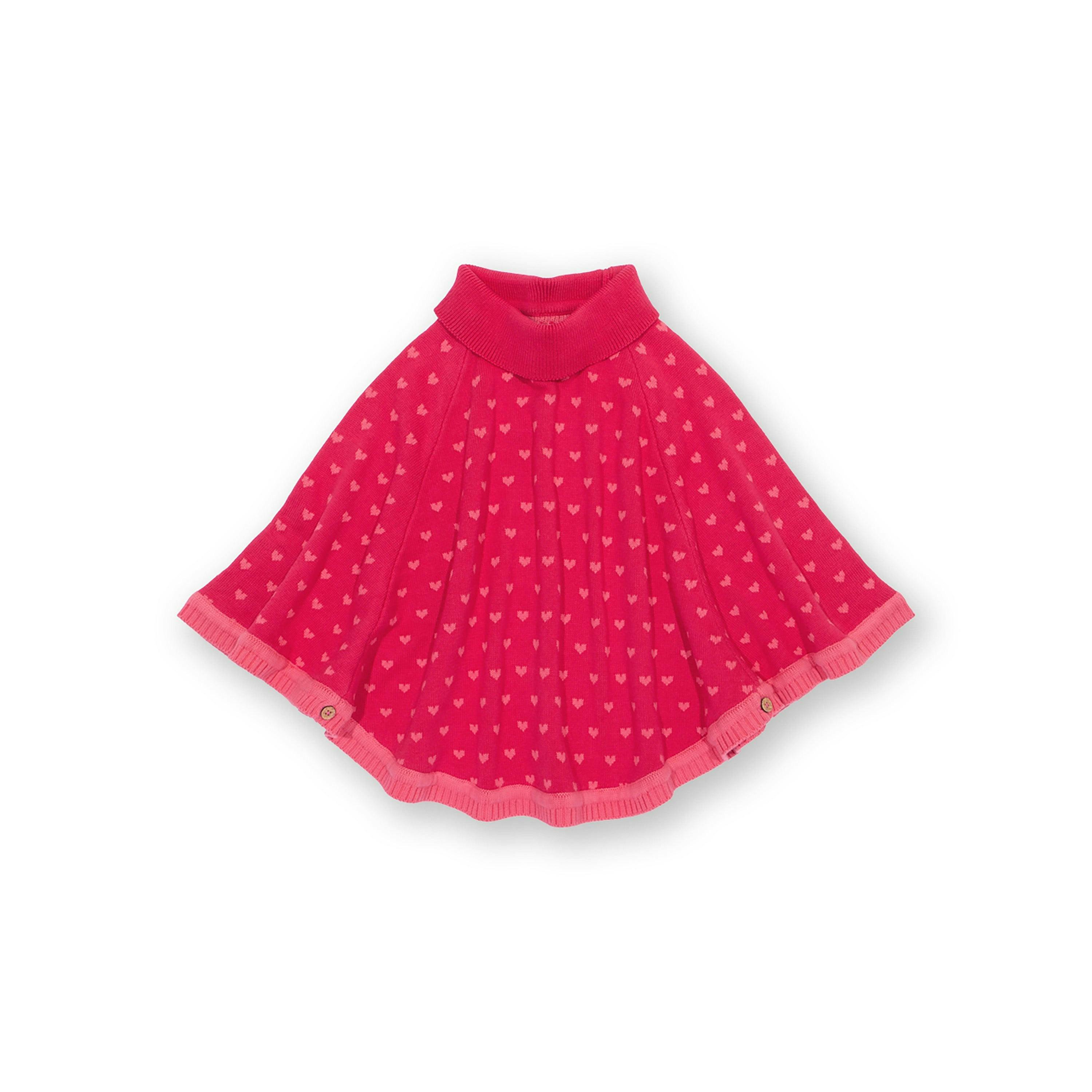 Rosey Heart Poncho , view 5 of 6