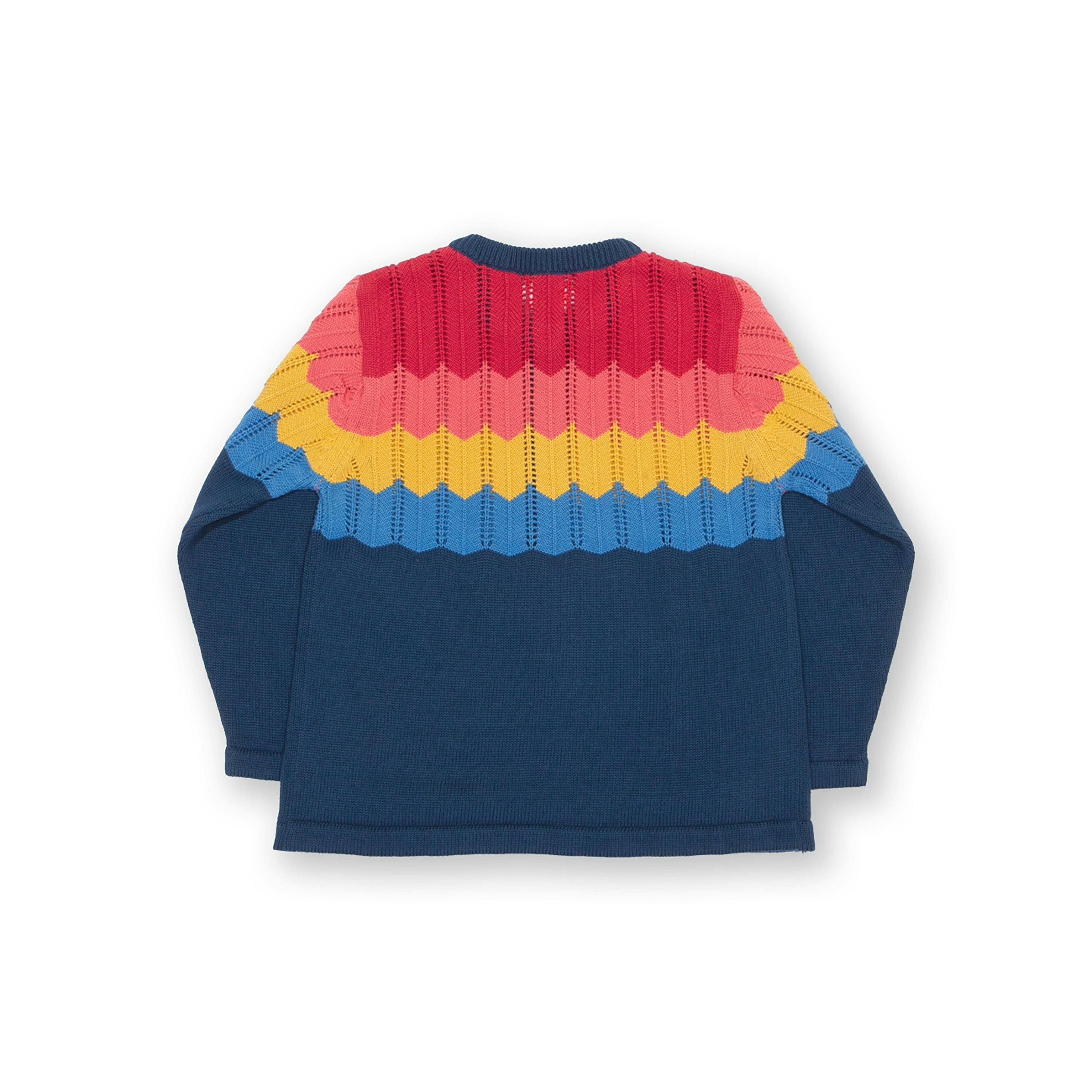 Kids Organic Zigzag Cardi , view 4 of 4