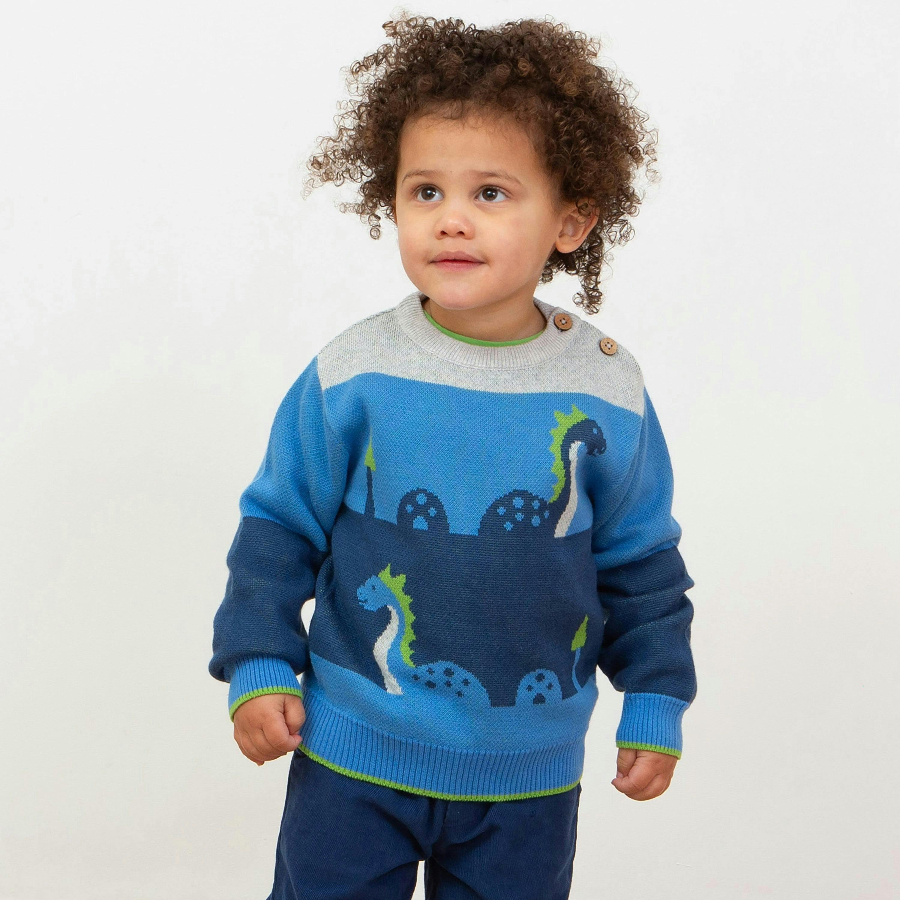 Kids Organic Nessie Jumper , view 2 of 5