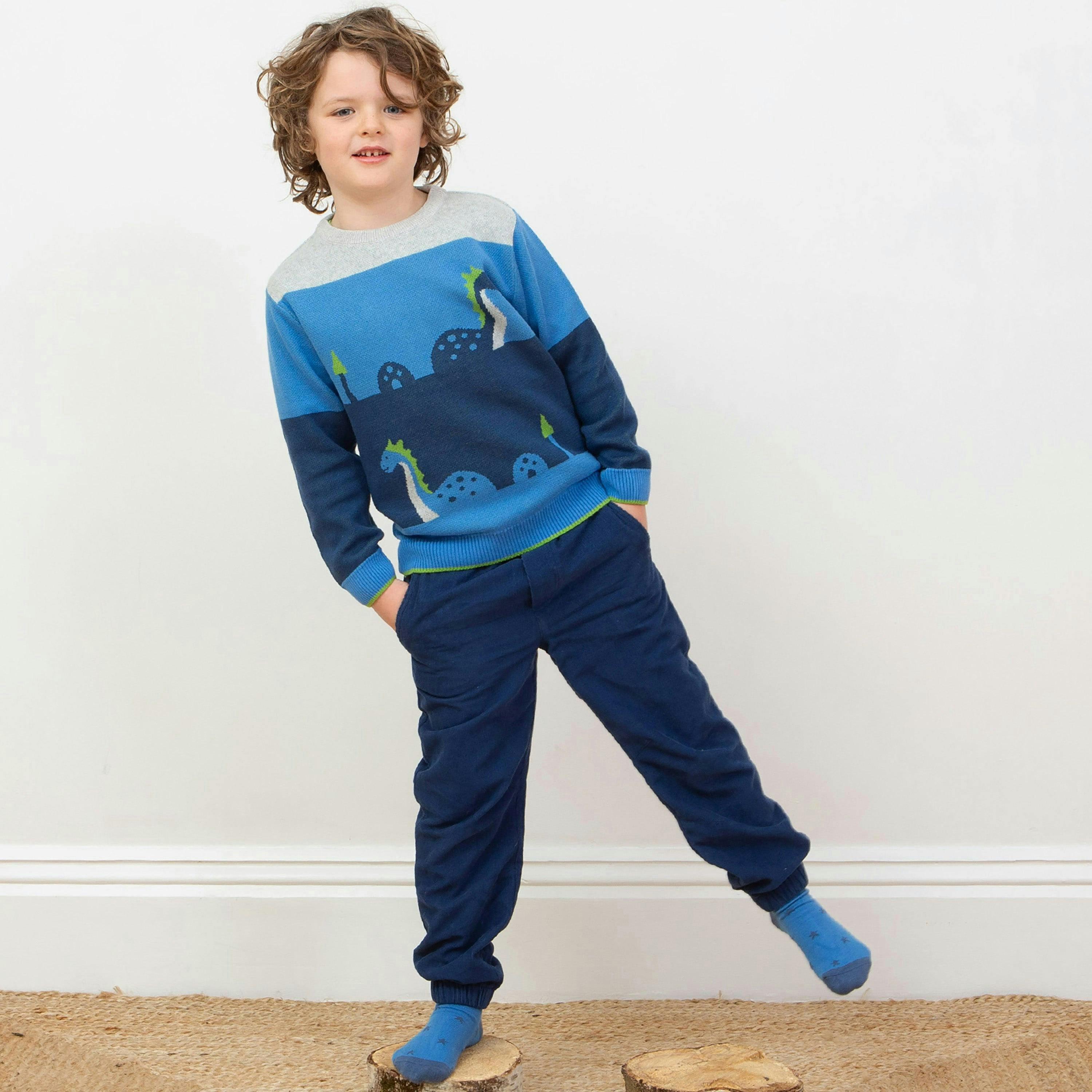 Kids Organic Nessie Jumper , view 3 of 5
