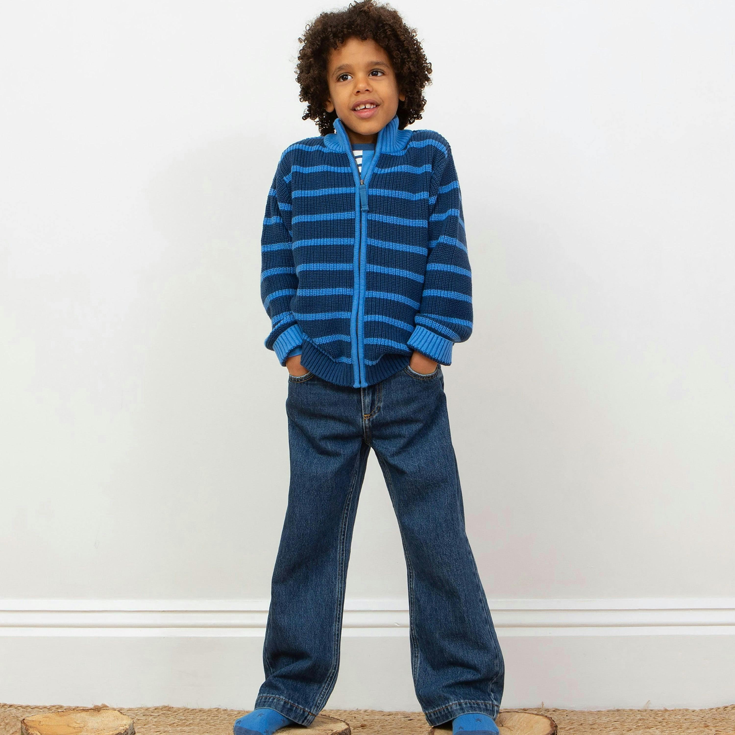 Chunky Knit Zippy , view 3 of 4