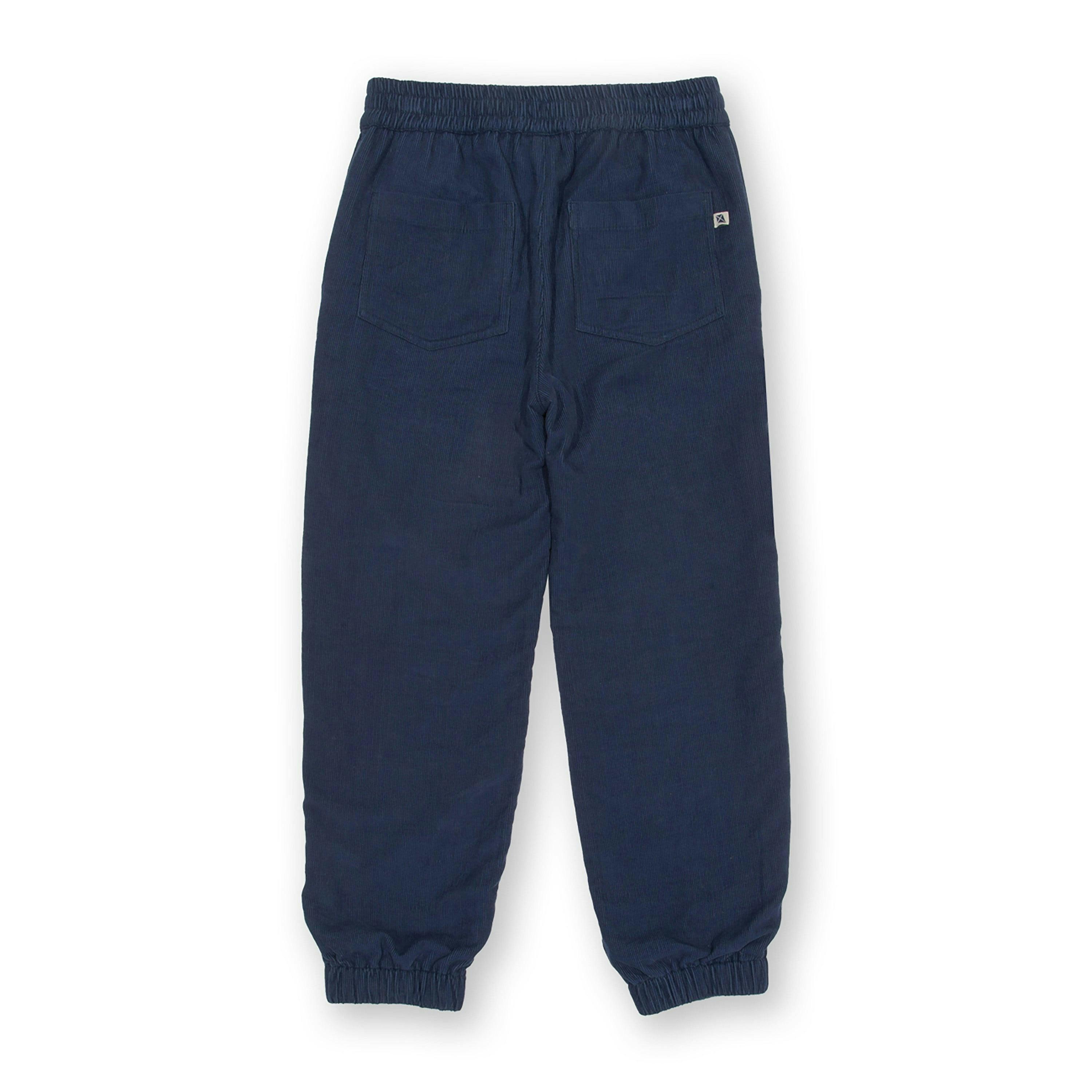 Kids Organic Cosy Cords Midnight , view 4 of 4