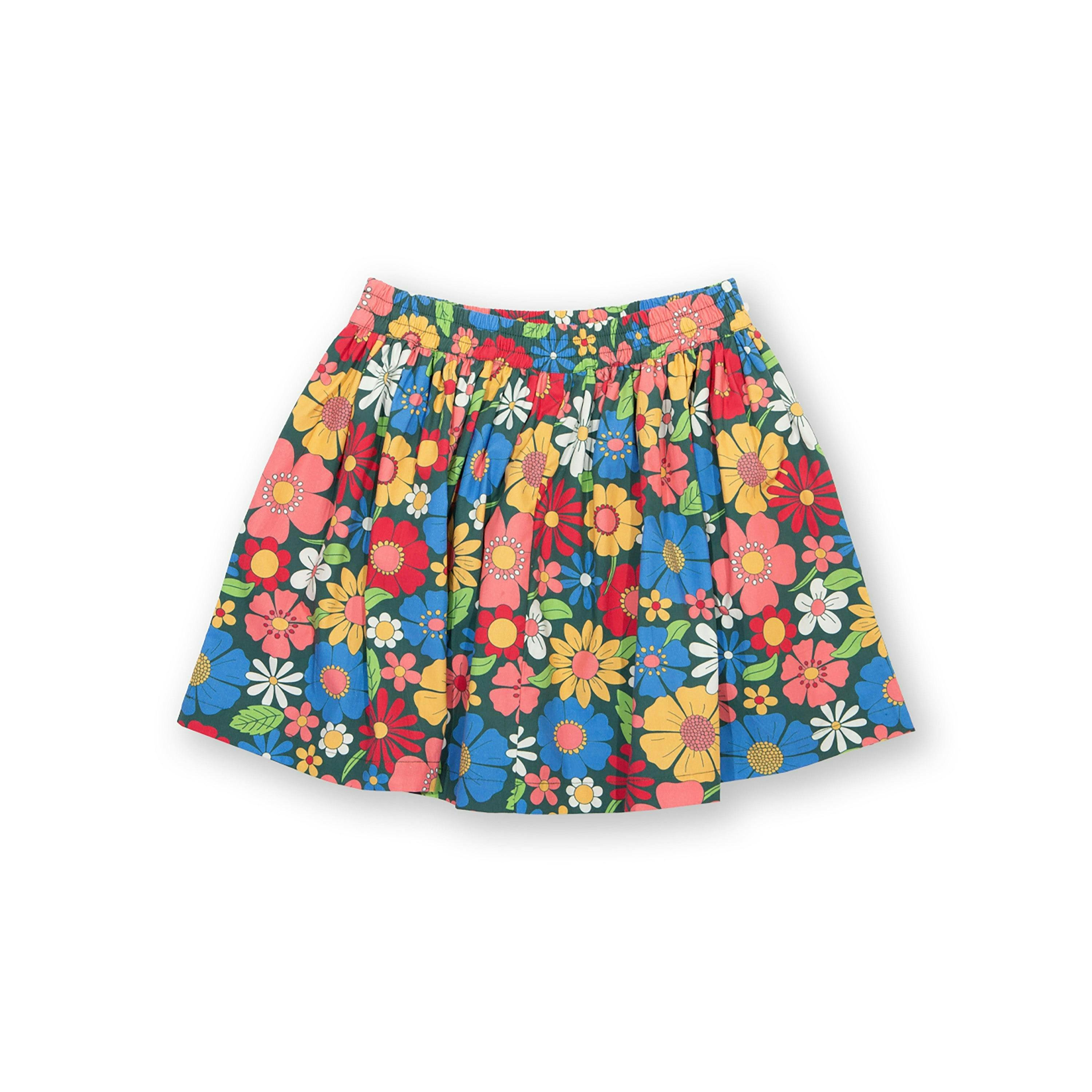 Kids Organic Flower Power Skirt , view 4 of 4