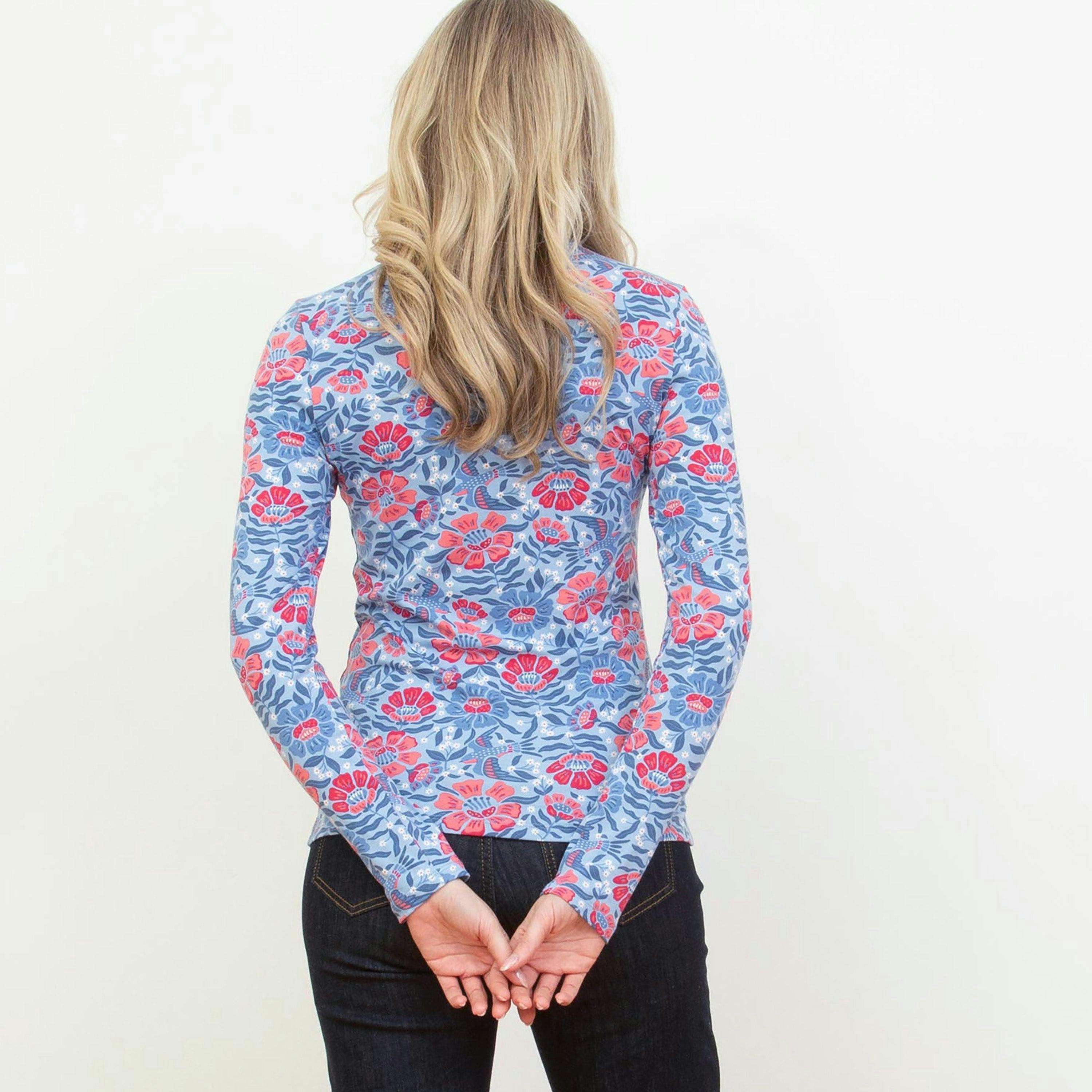 Organic Bagber Turtle Neck Jersey Top Thumbelina , view 4 of 4