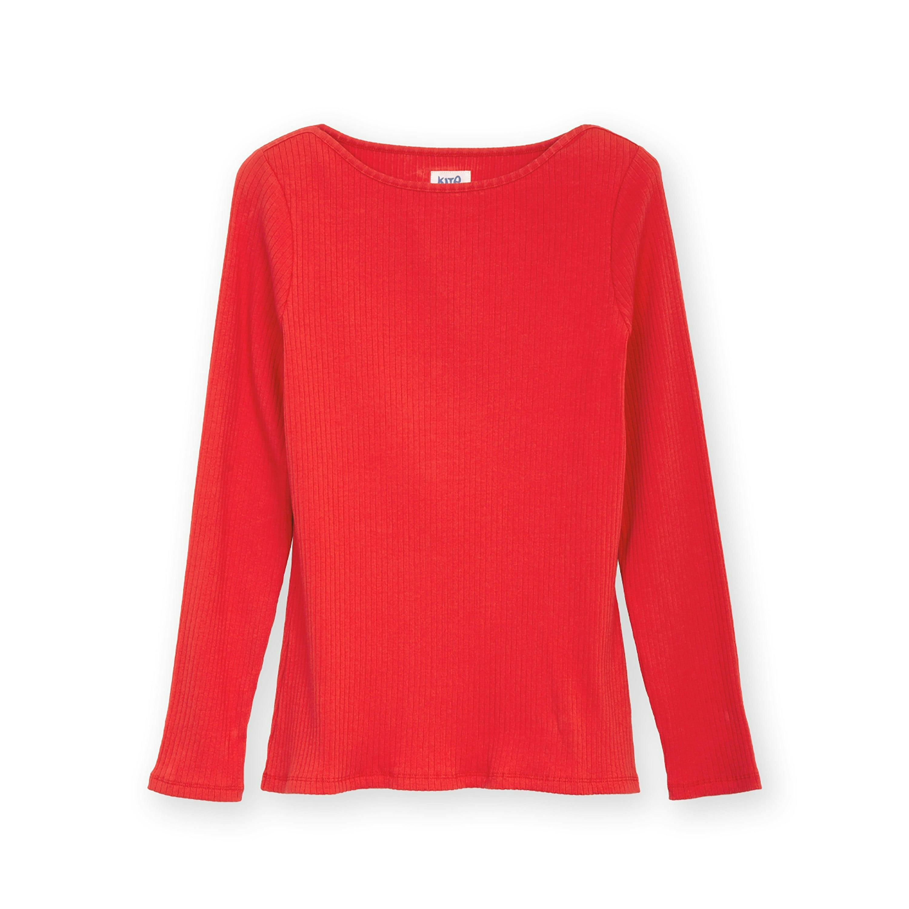 Organic Ashington Boat Neck Jersey Top , view 2 of 5