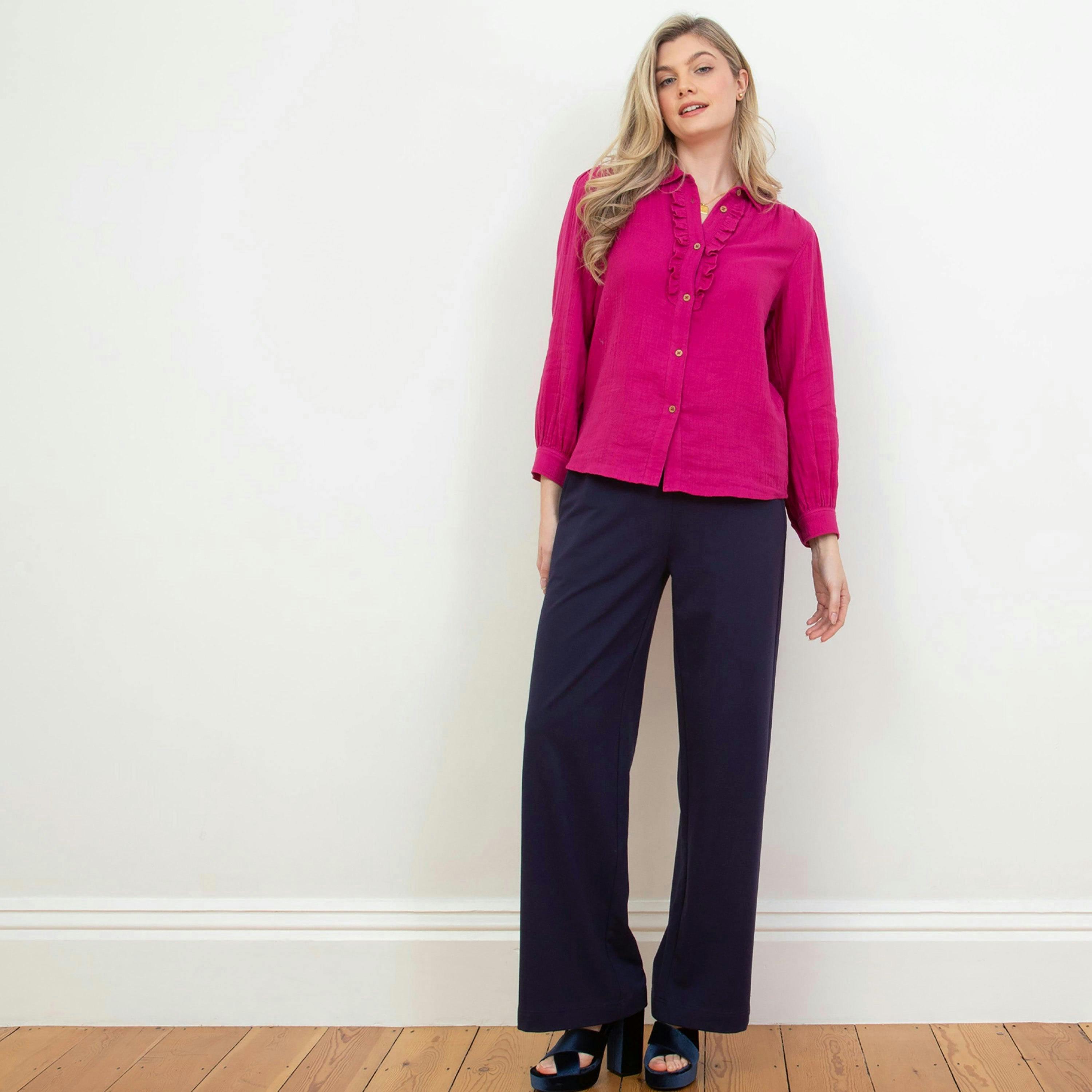 Organic Godmanstone Muslin Blouse , view 3 of 4