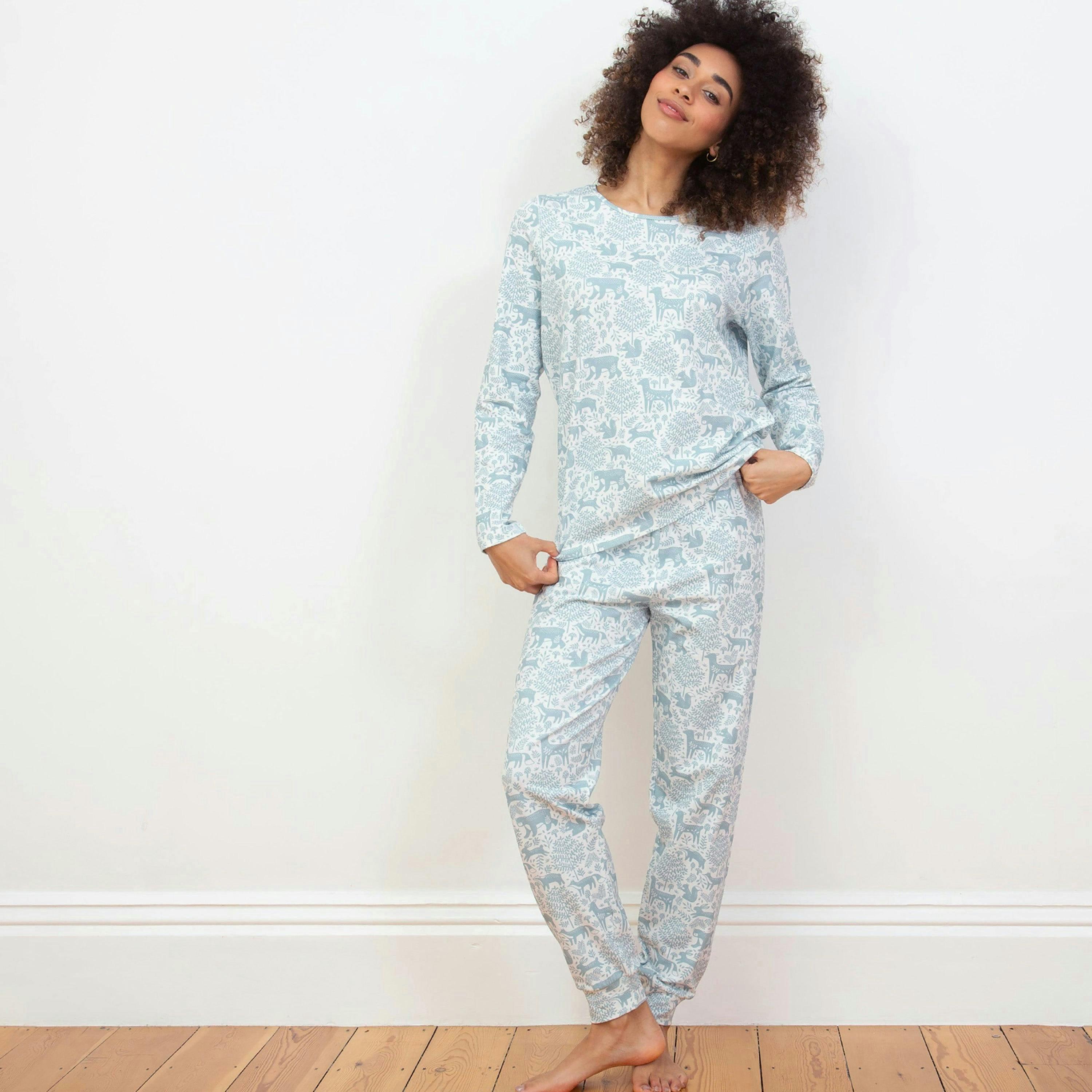 Organic Muckleford Jersey Pyjamas , view 3 of 4