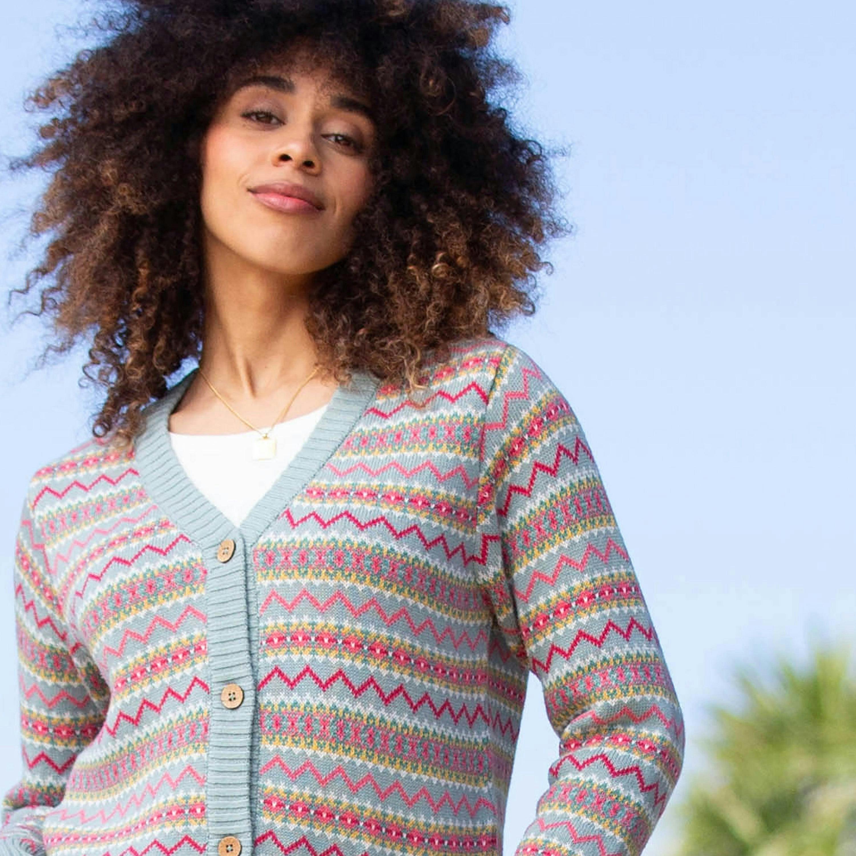 Organic Puncknowle Knit Cardigan , view 4 of 5