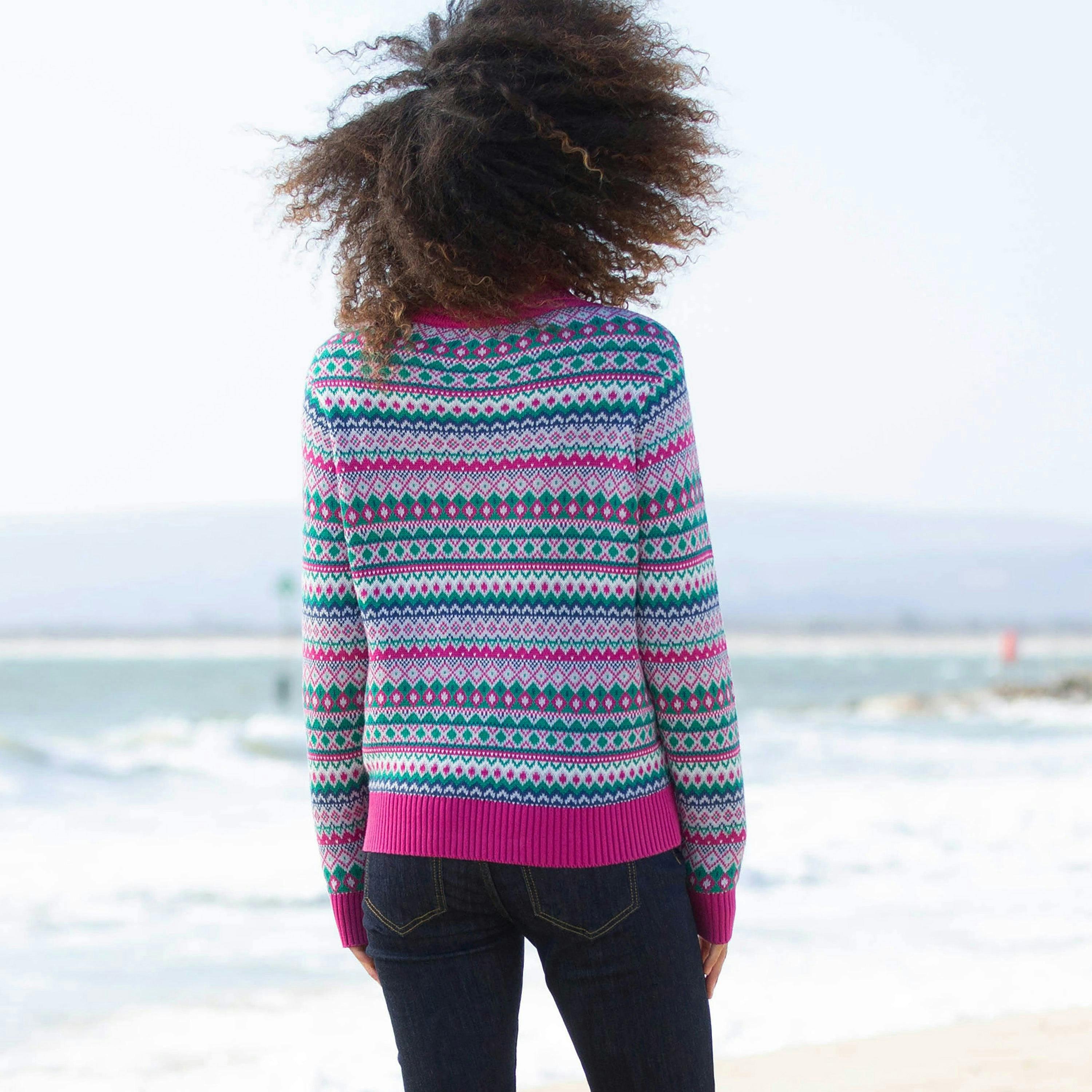 Organic Puncknowle Roll Neck Knit Jumper , view 5 of 5