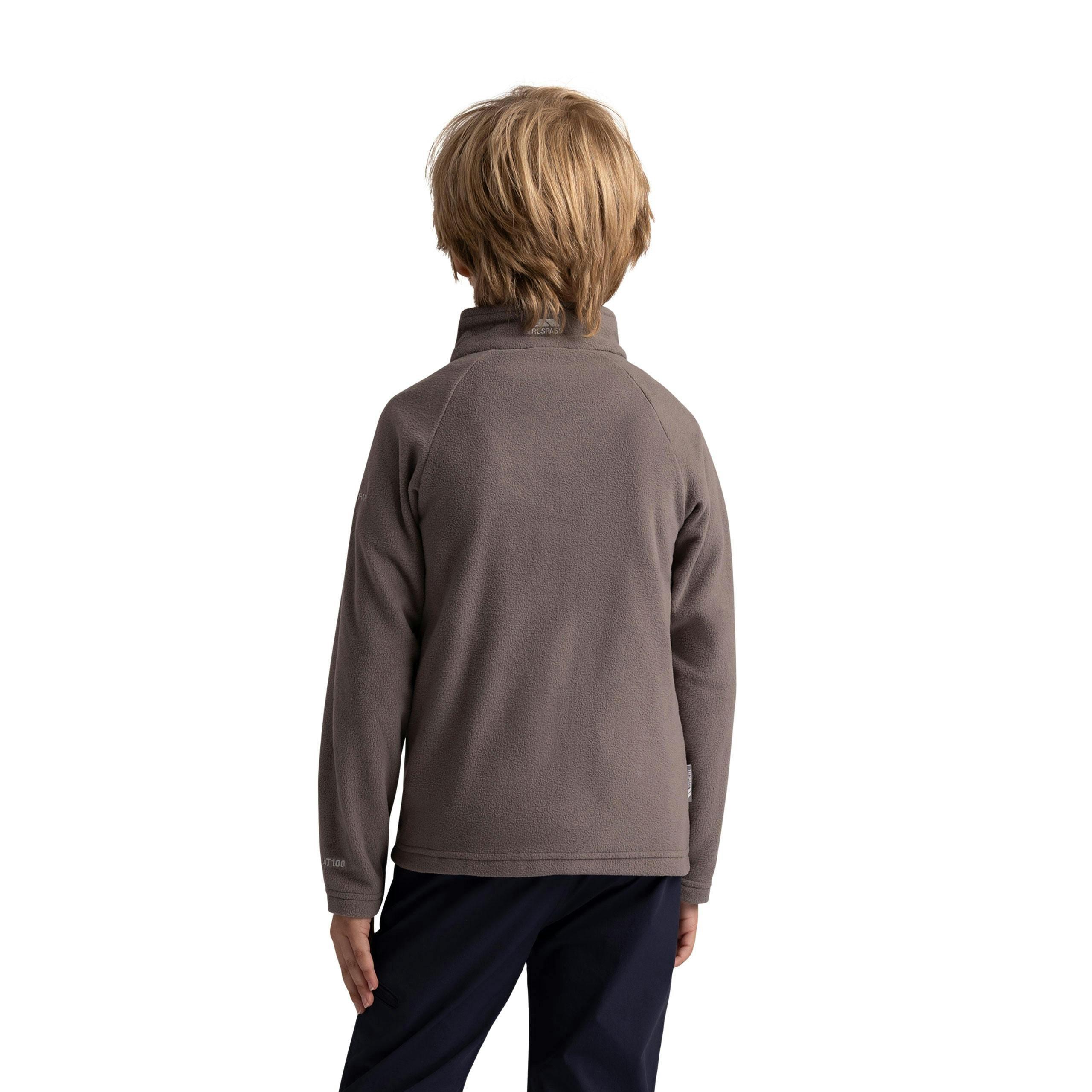 Kids Anti-Pilling Fleece Uliston in Storm Grey , view 5 of 6