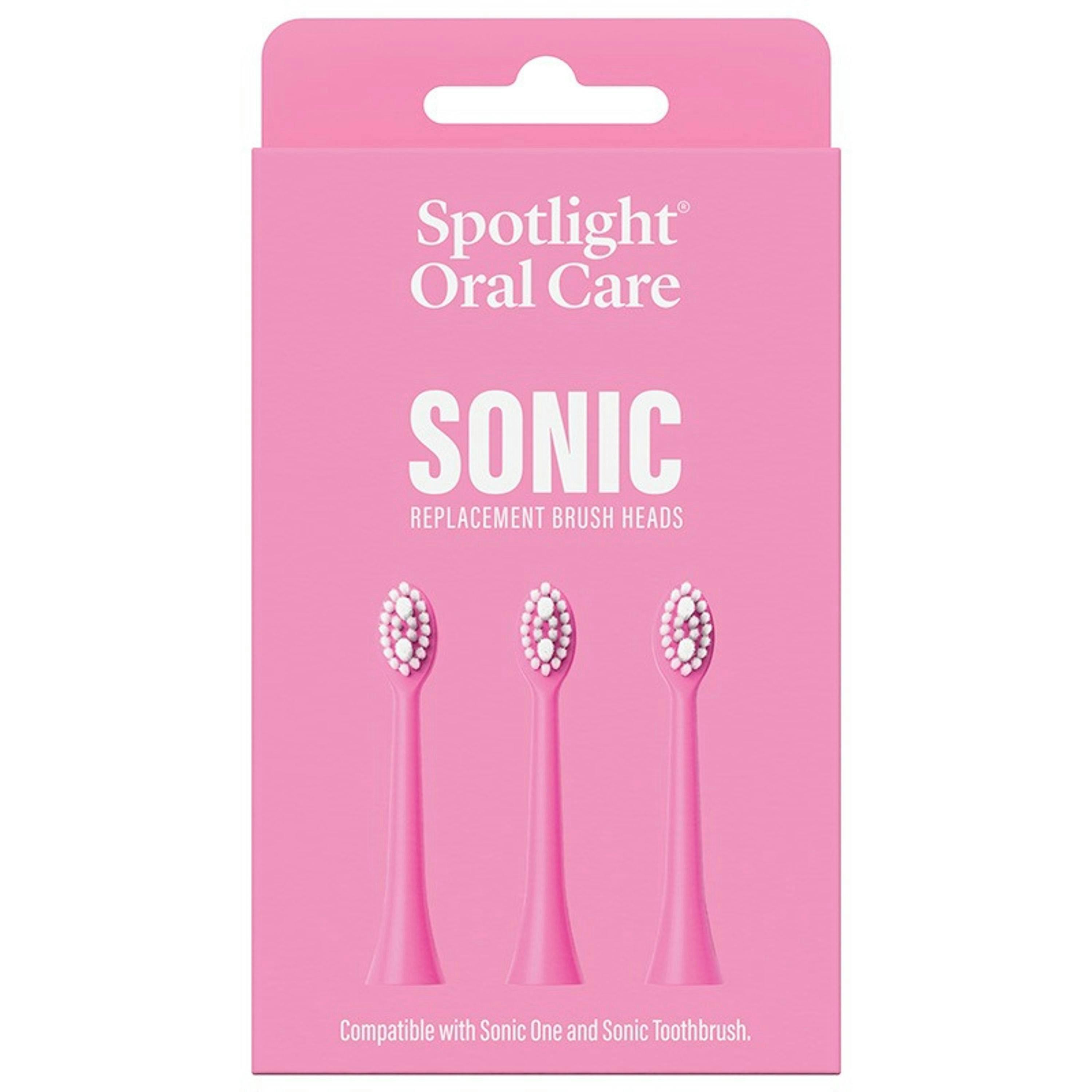 Spotlight Oral Care Sonic Toothbrush Replacement Heads Single , view 3 of 3