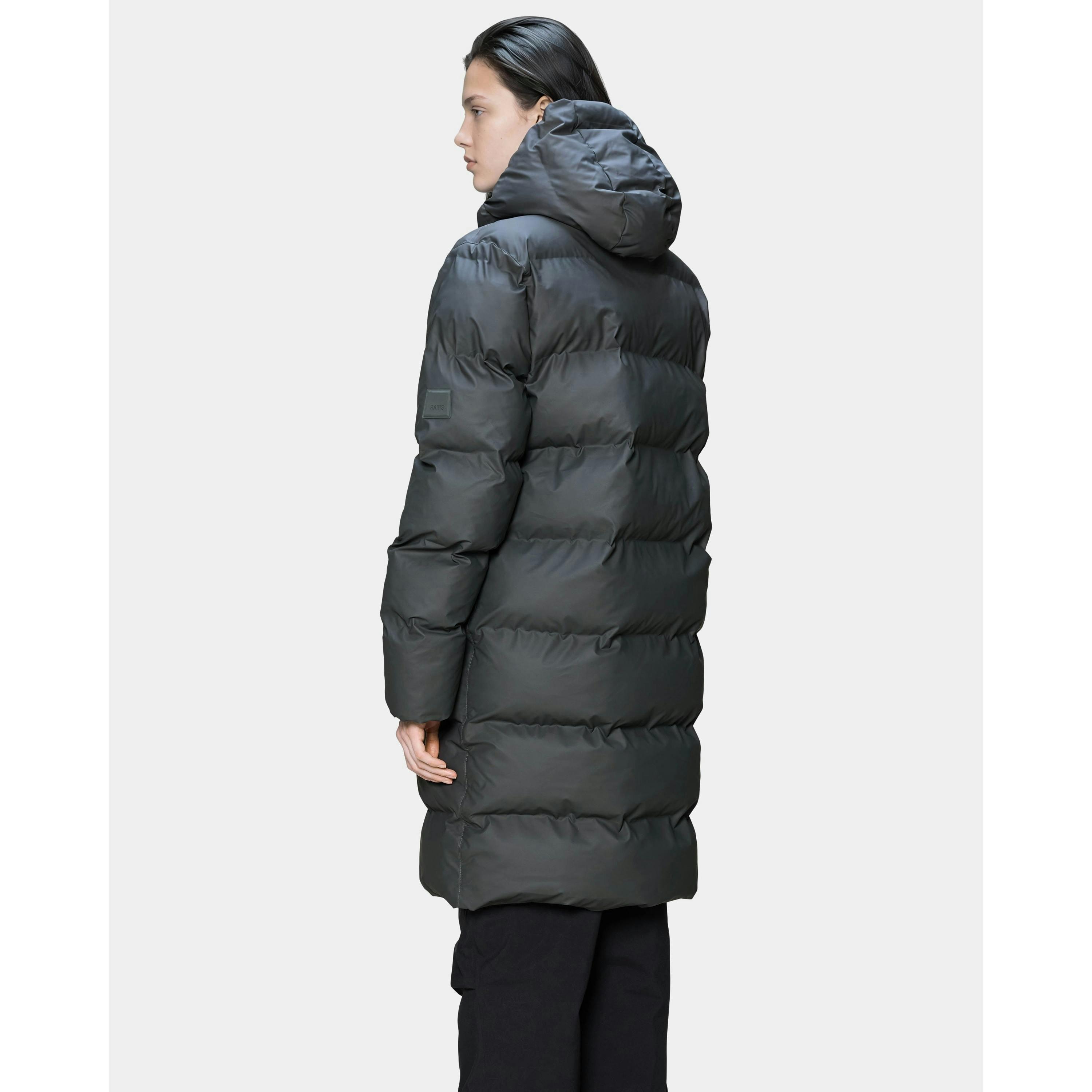 Rains Puffer Jacket  in Grey , view 2 of 6