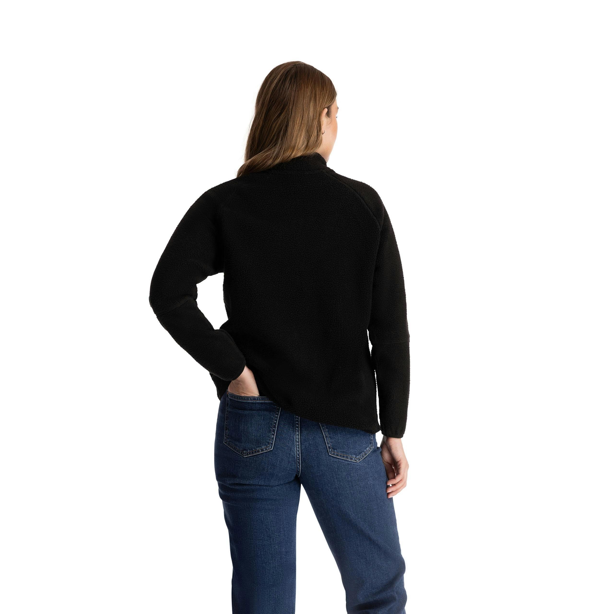 Trespass Women's Fleece Jacket  Quake In Black , view 6 of 6