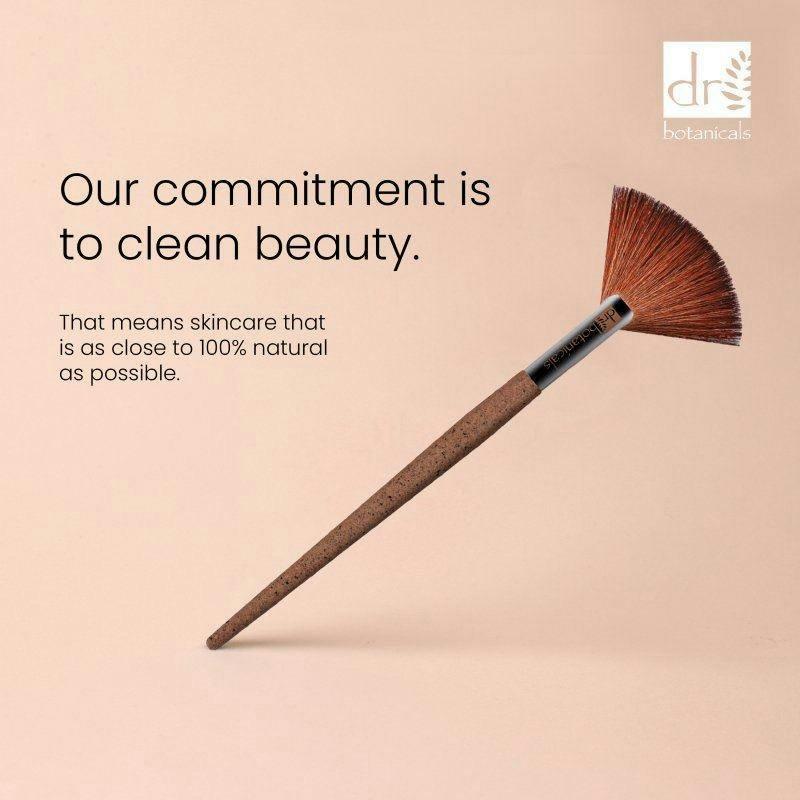 Dr. Botanicals Coffee Ground Fan Brush , view 2 of 5