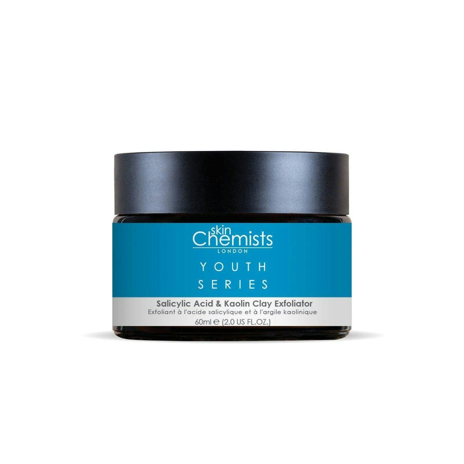 skinChemists Salicylic Acid & Kaolin Clay Anti-Ageing Exfoliator 60ml , view 4 of 5