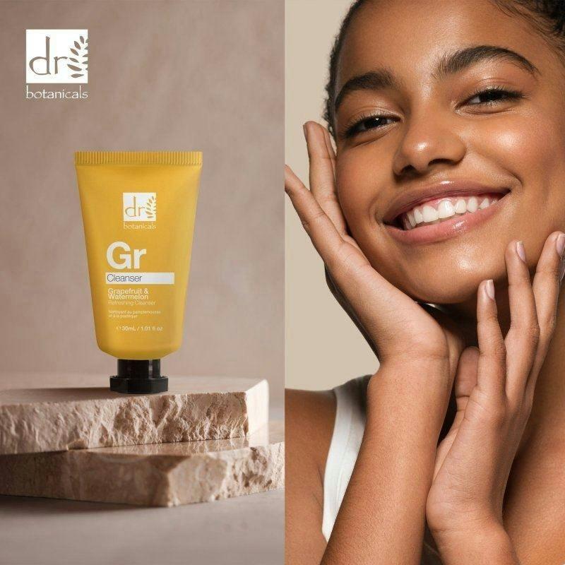 Dr. Botanicals Advanced Grapefruit & Watermelon Anti-Ageing Refreshing Cleanser 30ml , view 5 of 6
