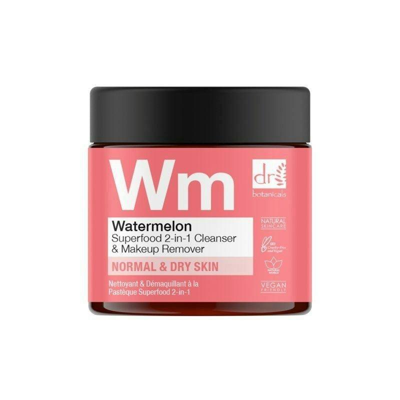 Dr. Botanicals Watermelon Superfood Anti-Ageing 2-In-1 Cleanser & Makeup Remover 60ml , view 4 of 6