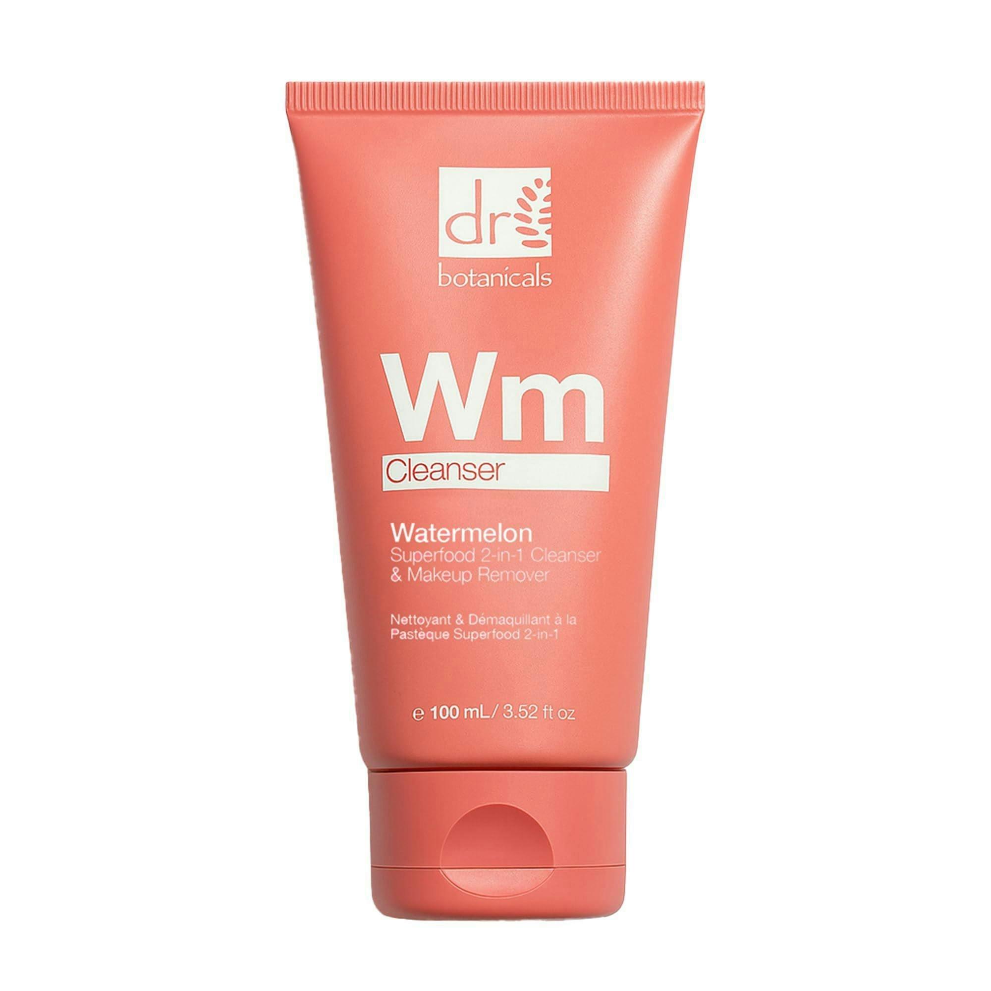 Dr. Botanicals Watermelon Anti-Ageing 2-in-1 Cleanser with Glycolic Acid, Salicylic Acid 100ml , view 4 of 6