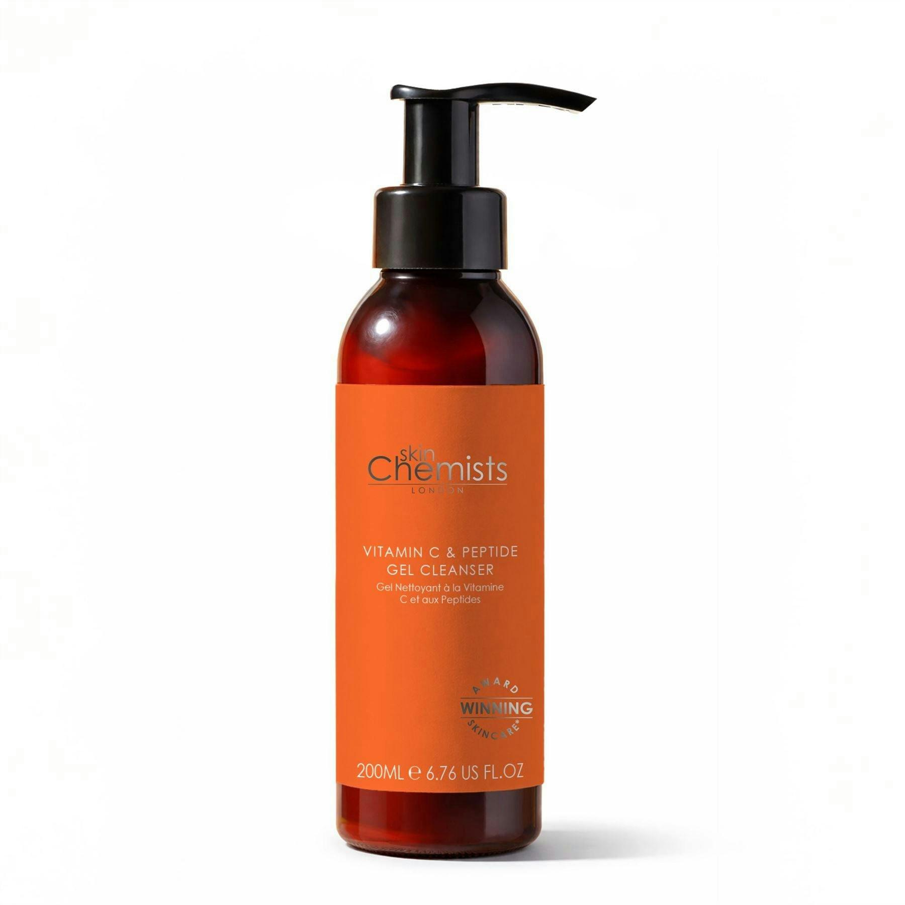 skinChemists Vitamin C & Peptide Anti-Ageing Gel Cleanser 200ml , view 4 of 5