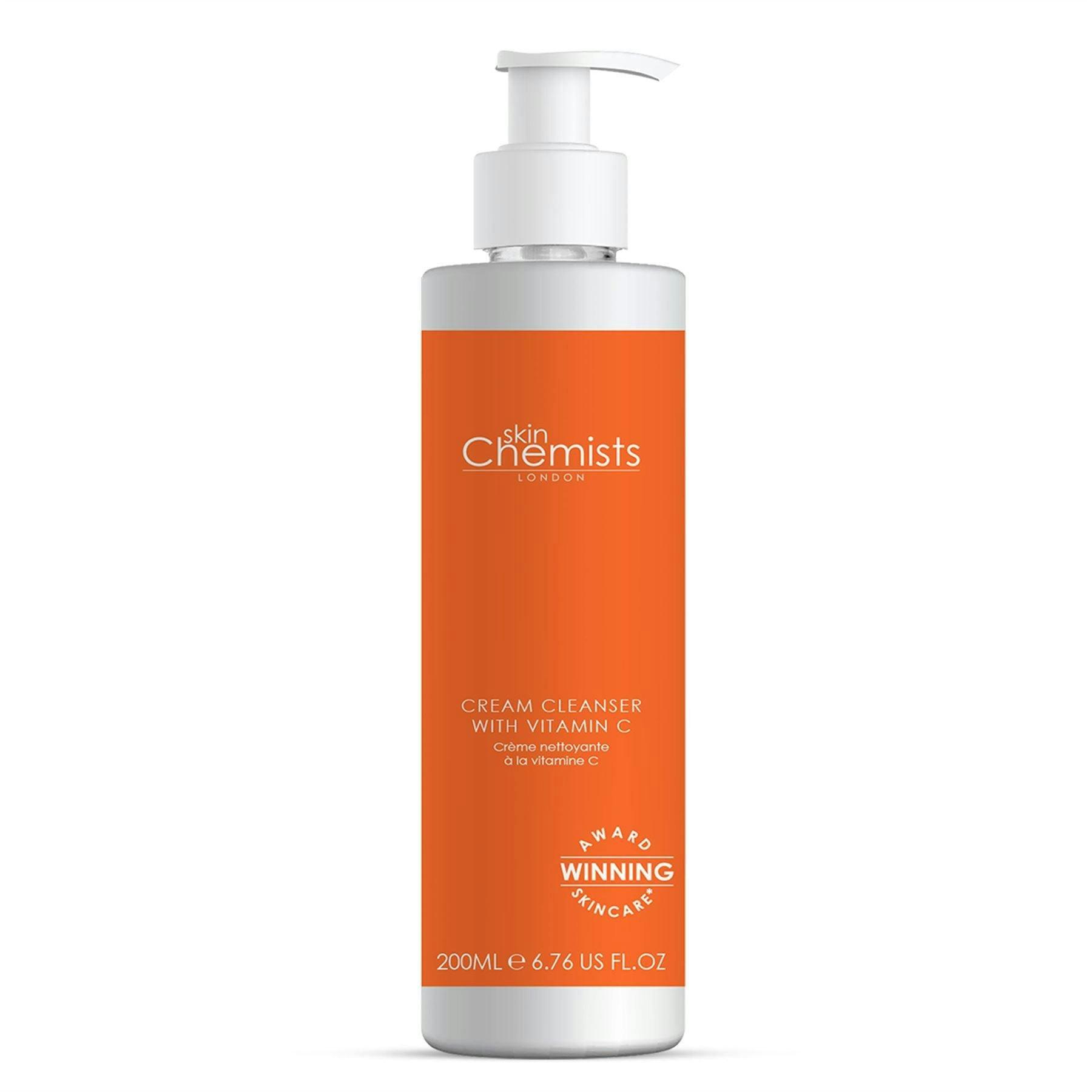 skinChemists Anti-Ageing Cream Cleanser with Vitamin C 200ml , view 4 of 5