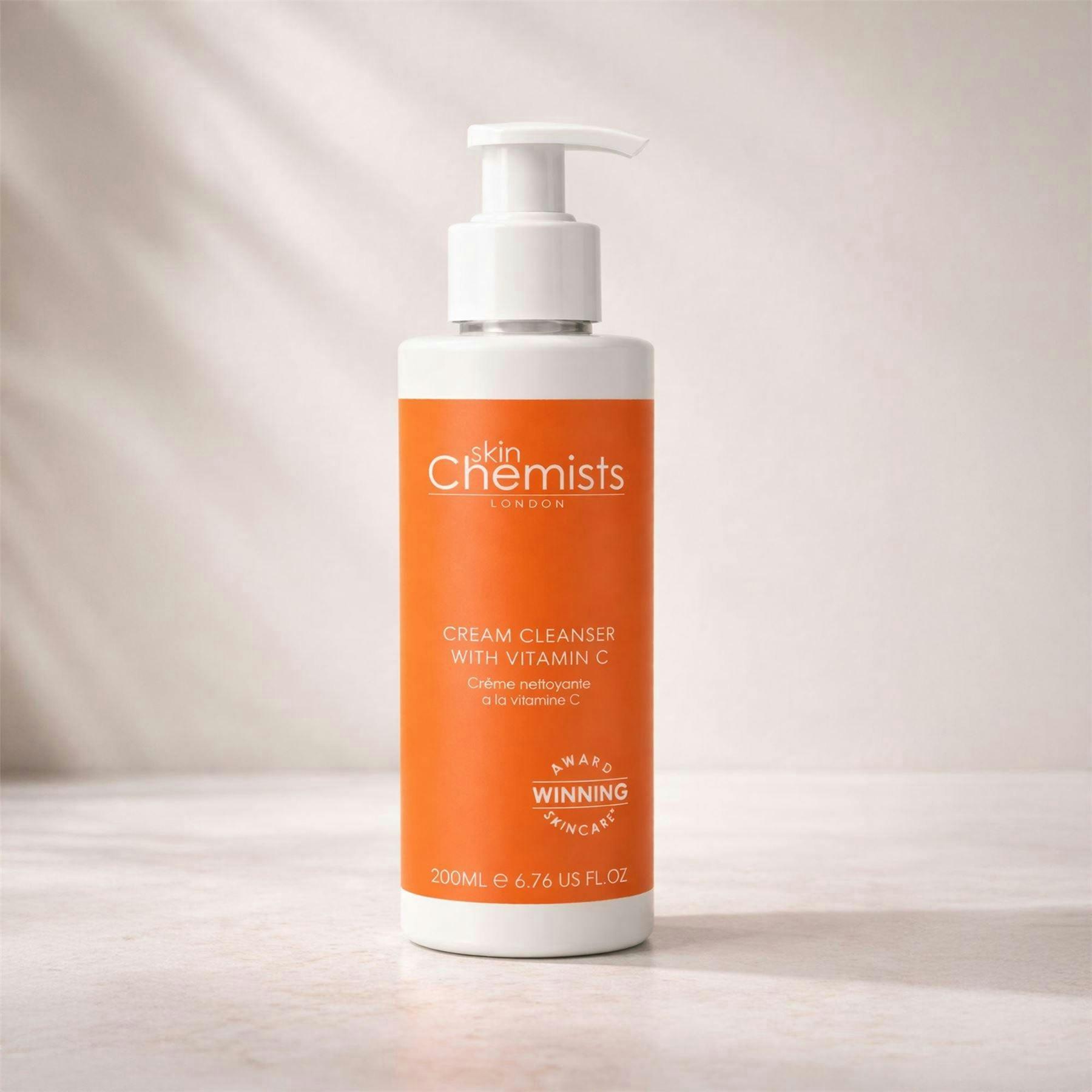 skinChemists Anti-Ageing Cream Cleanser with Vitamin C 200ml , view 5 of 5