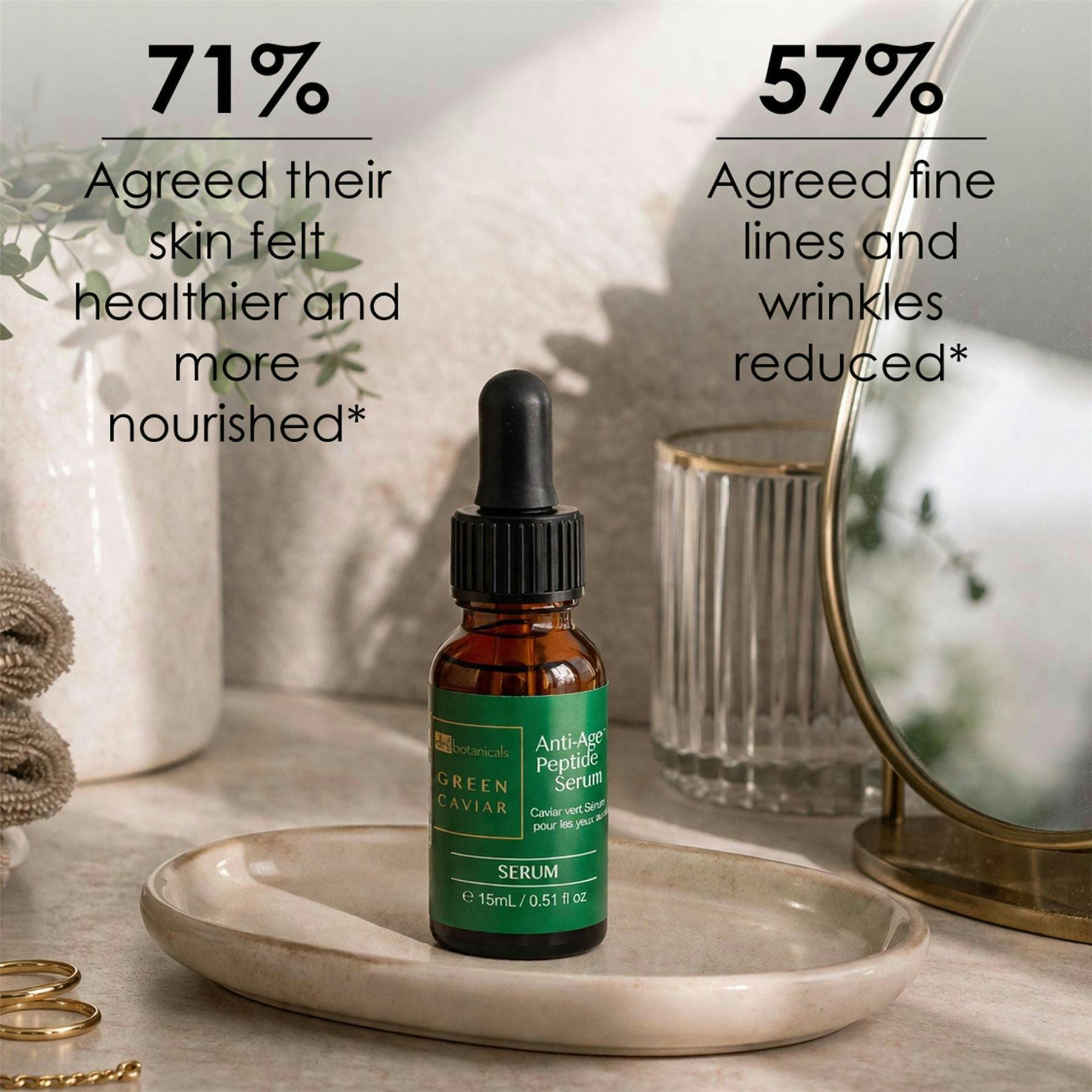 Dr. Botanicals Green Caviar Anti-Ageing Peptide Eye Serum 15ml , view 2 of 5