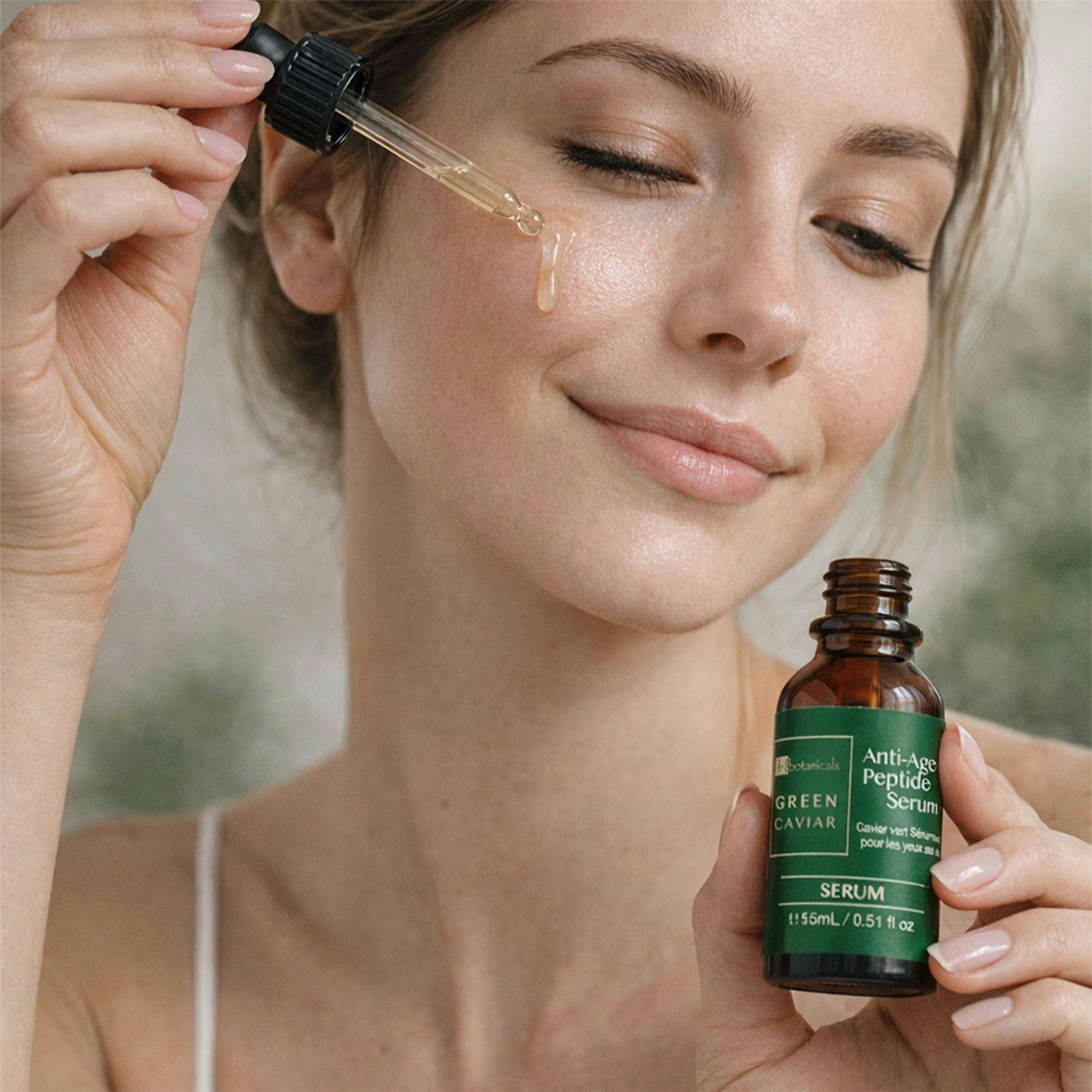 Dr. Botanicals Green Caviar Anti-Ageing Peptide Eye Serum 15ml , view 5 of 5