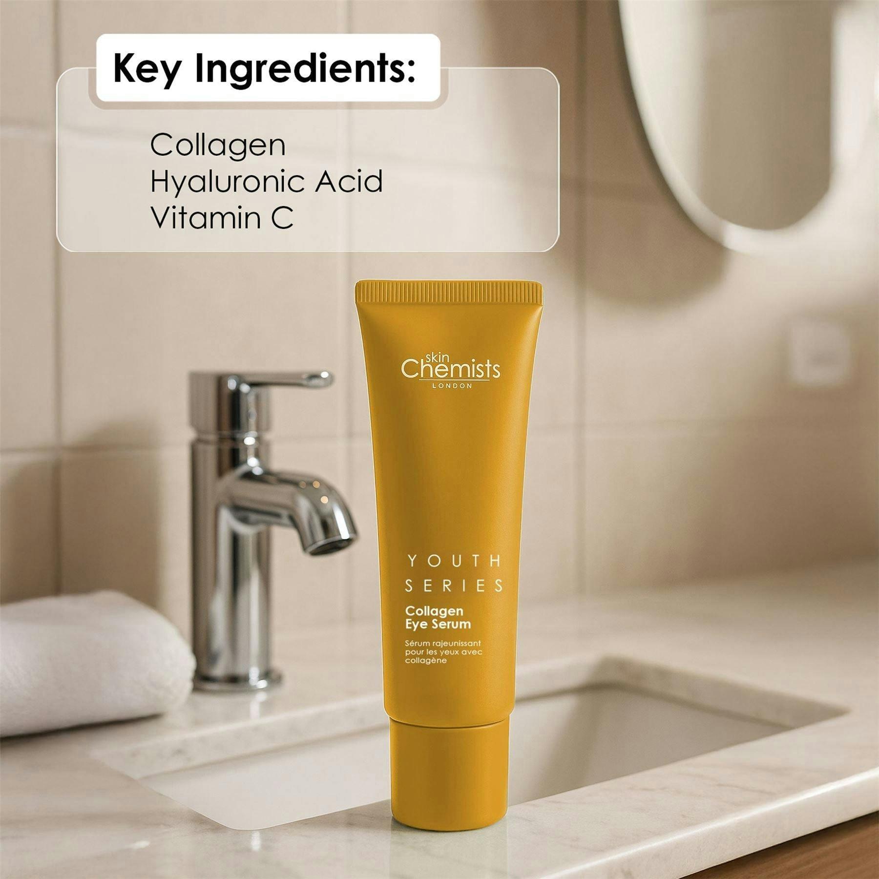 skinChemists Advanced 2% Collagen Anti-Ageing Eye Serum 15ml , view 5 of 5