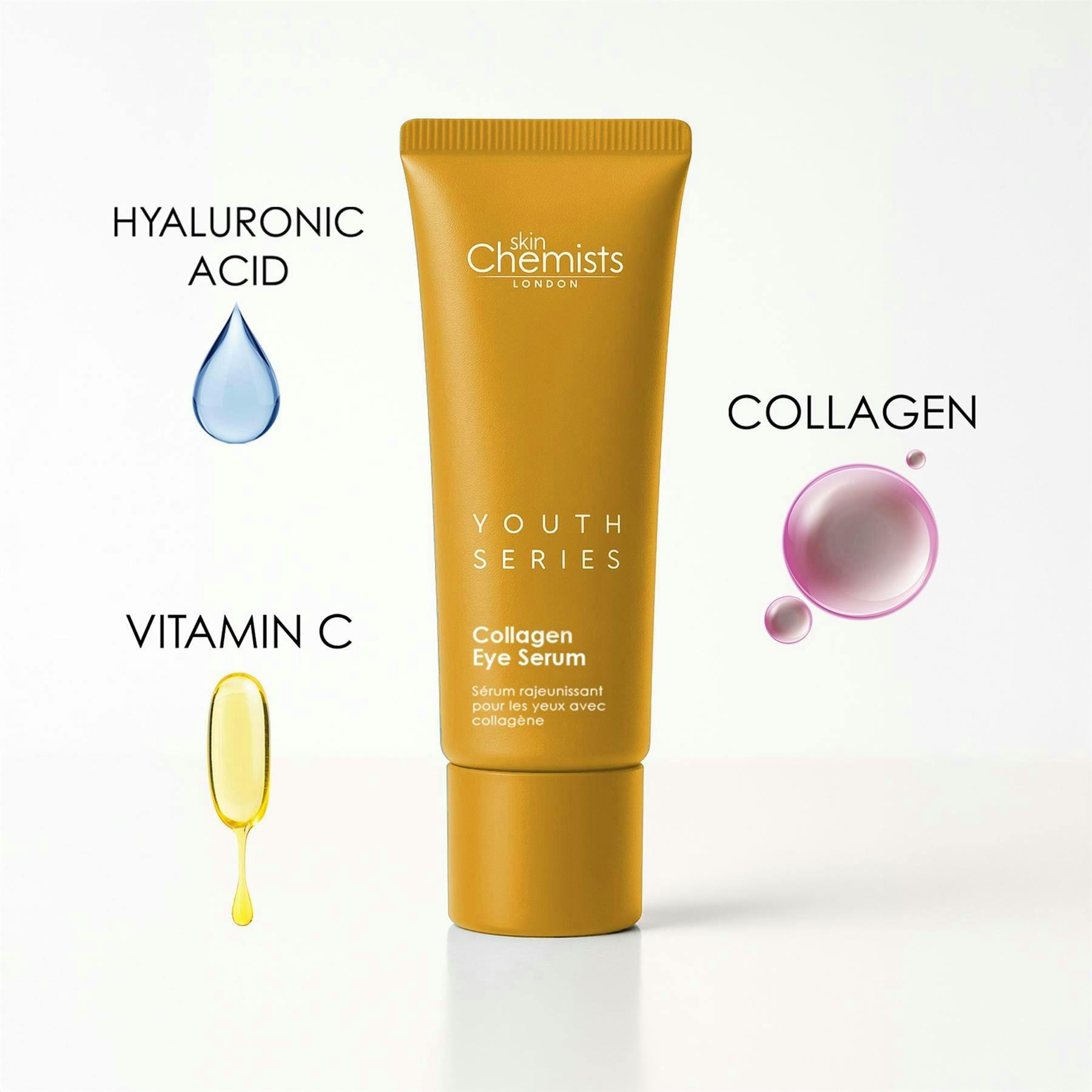 skinChemists 2% Collagen Anti-Ageing Eye Serum 15ml , view 4 of 6