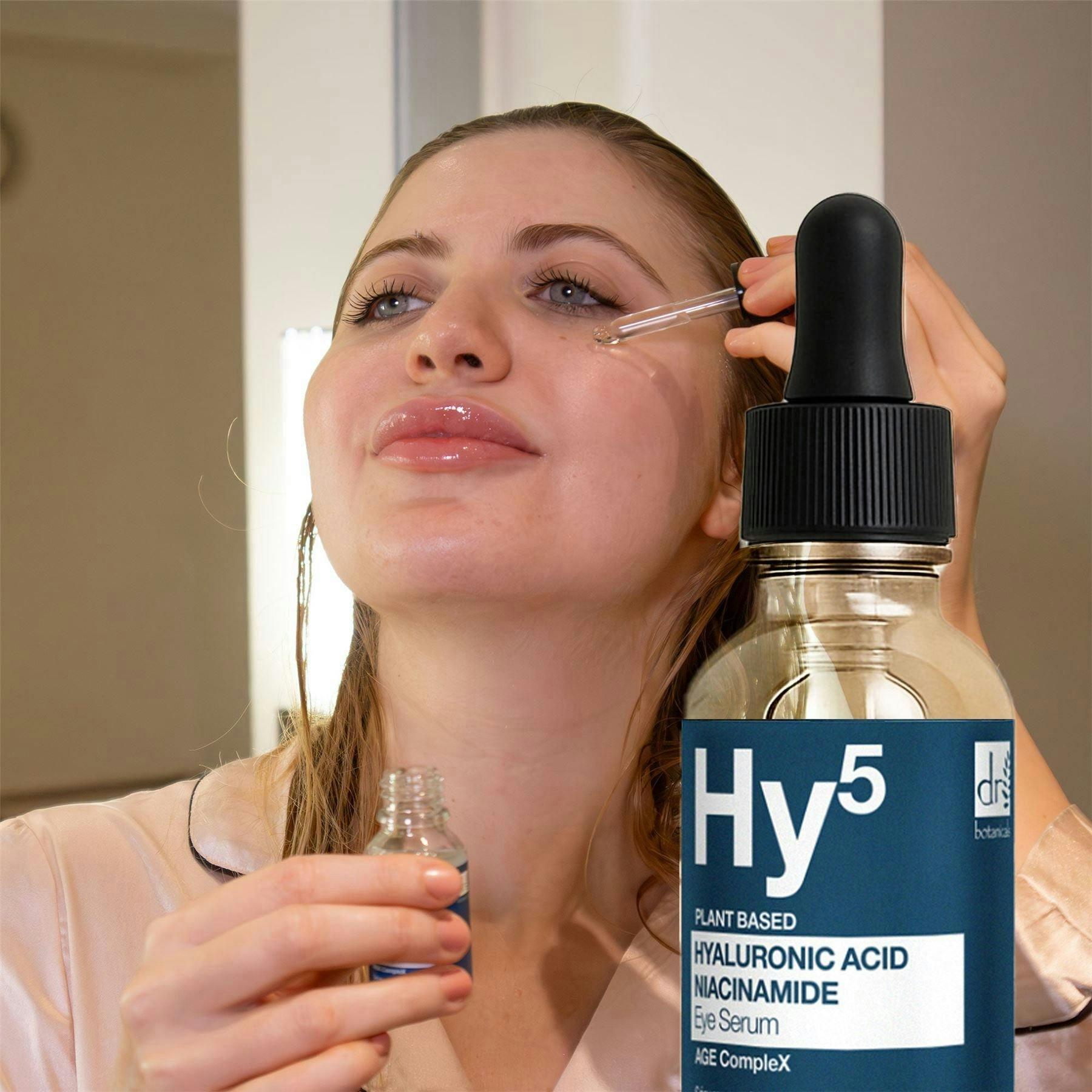Dr. Botanicals Hyaluronic Acid 5% & Niacinamide 5% Anti-Ageing Eye Serum 15ml , view 3 of 5