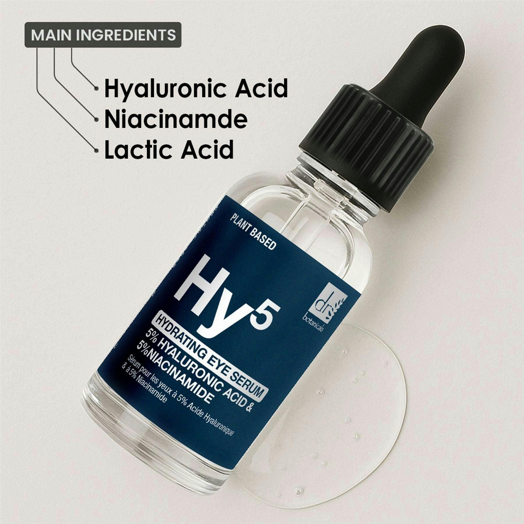 Dr. Botanicals Anti-Ageing Hydrating Eye Serum with 5% Hyaluronic Acid & 5% Niacinamide 15ml , view 2 of 6