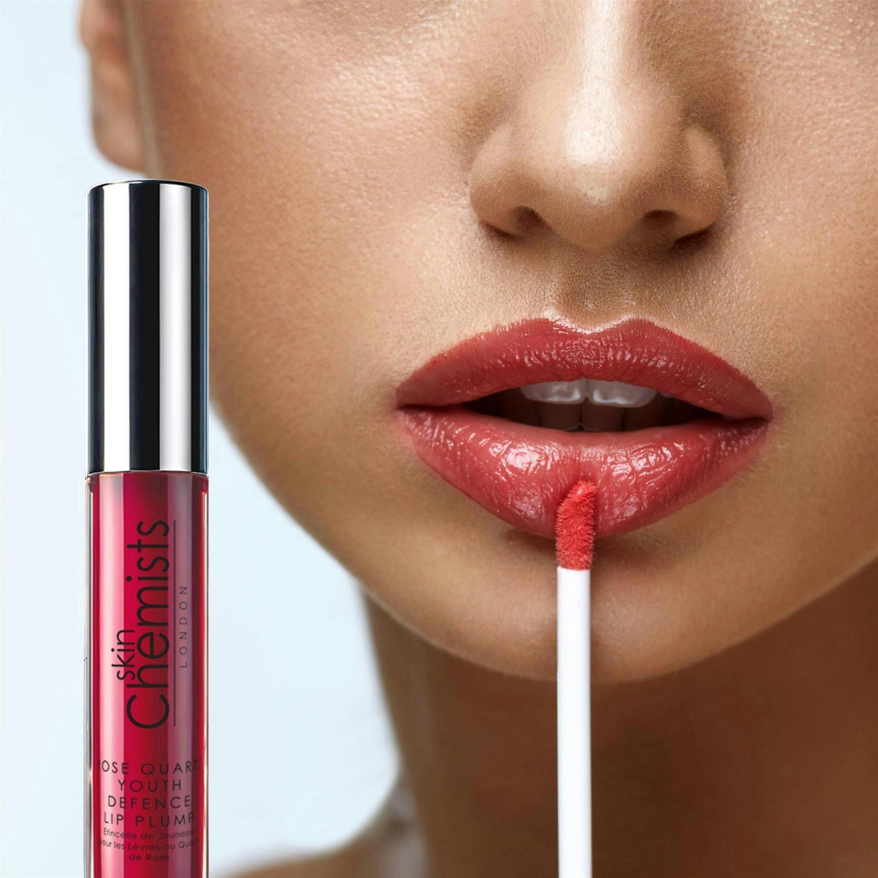 skinChemists Rose Quartz Anti-Ageing Youth Defence Lip Plump No 66 Original Rose Oil 8ml , view 5 of 5