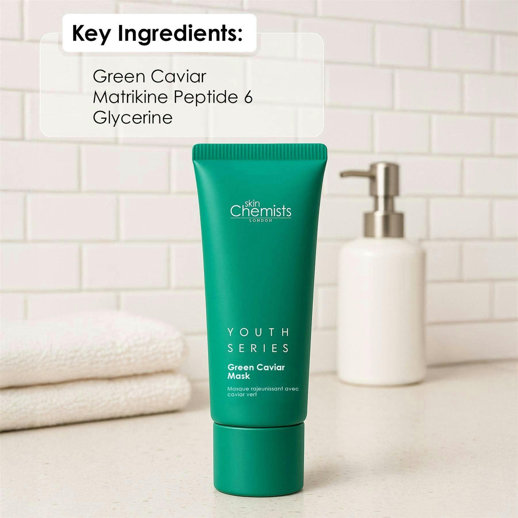 skinChemists Green Caviar Anti-Ageing Mask 50ml , view 3 of 5