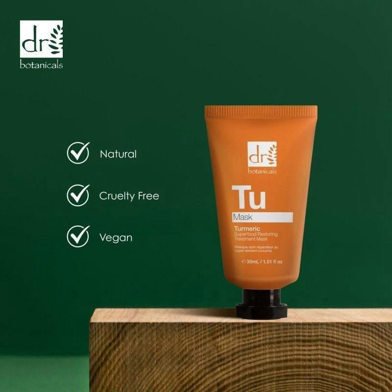 Dr. Botanicals Advanced Turmeric Superfood Anti-Ageing Restoring Treatment Mask 30ml , view 3 of 6