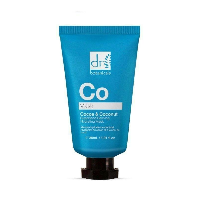 Dr. Botanicals Cocoa & Coconut Anti-Ageing Superfood Reviving Hydrating Mask 30ml , view 4 of 6
