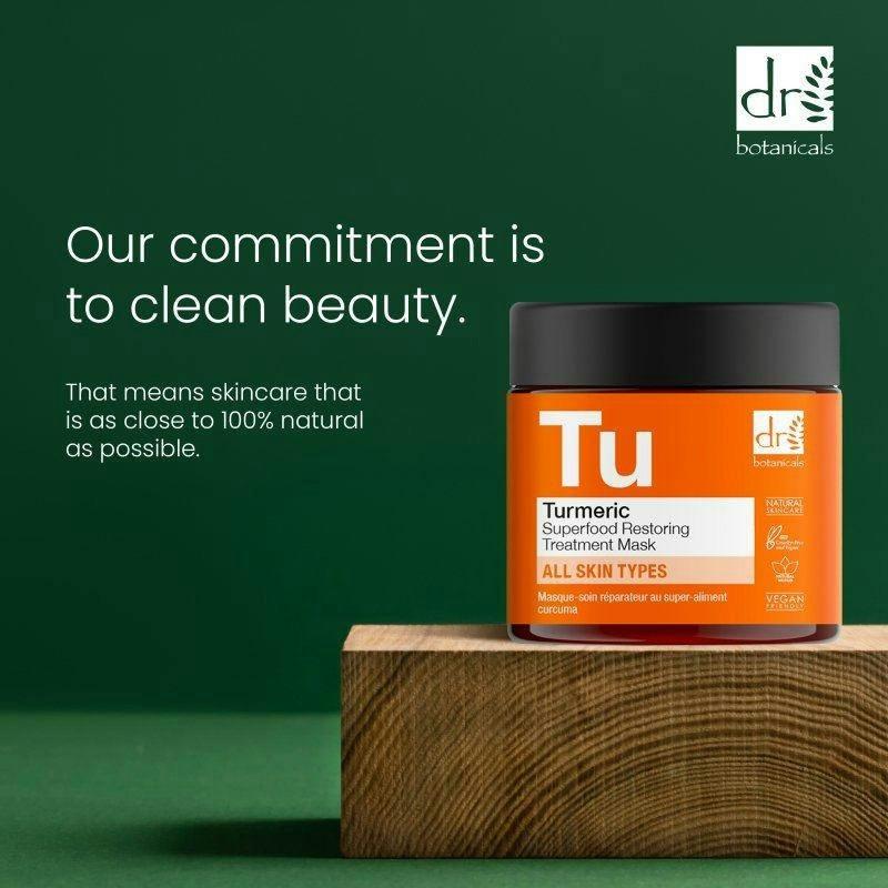 Dr. Botanicals Turmeric Superfood Anti-Ageing Restoring Treatment Mask 60ml , view 6 of 6