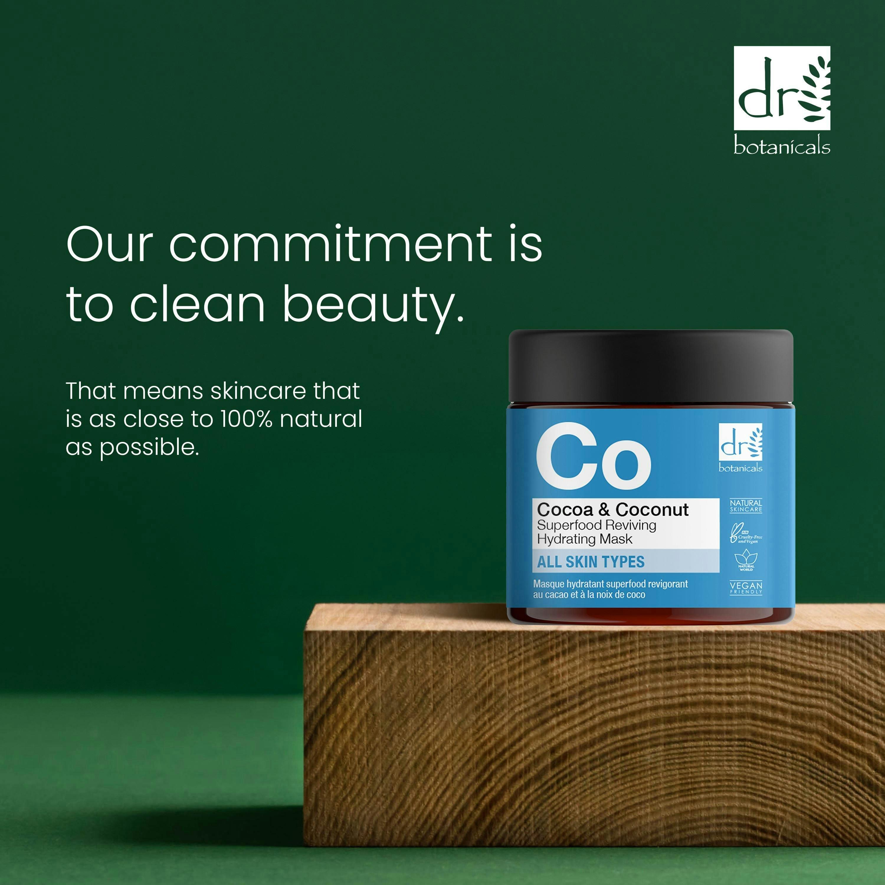 Dr. Botanicals Advanced Cocoa & Coconut Anti-Ageing Reviving Hydrating Mask 60ml , view 6 of 6