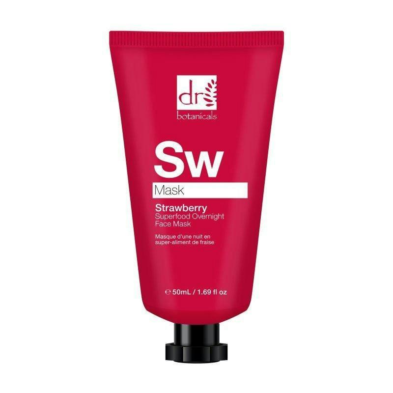 Dr. Botanicals Strawberry Anti-Ageing Overnight Face Mask 50ml , view 4 of 6