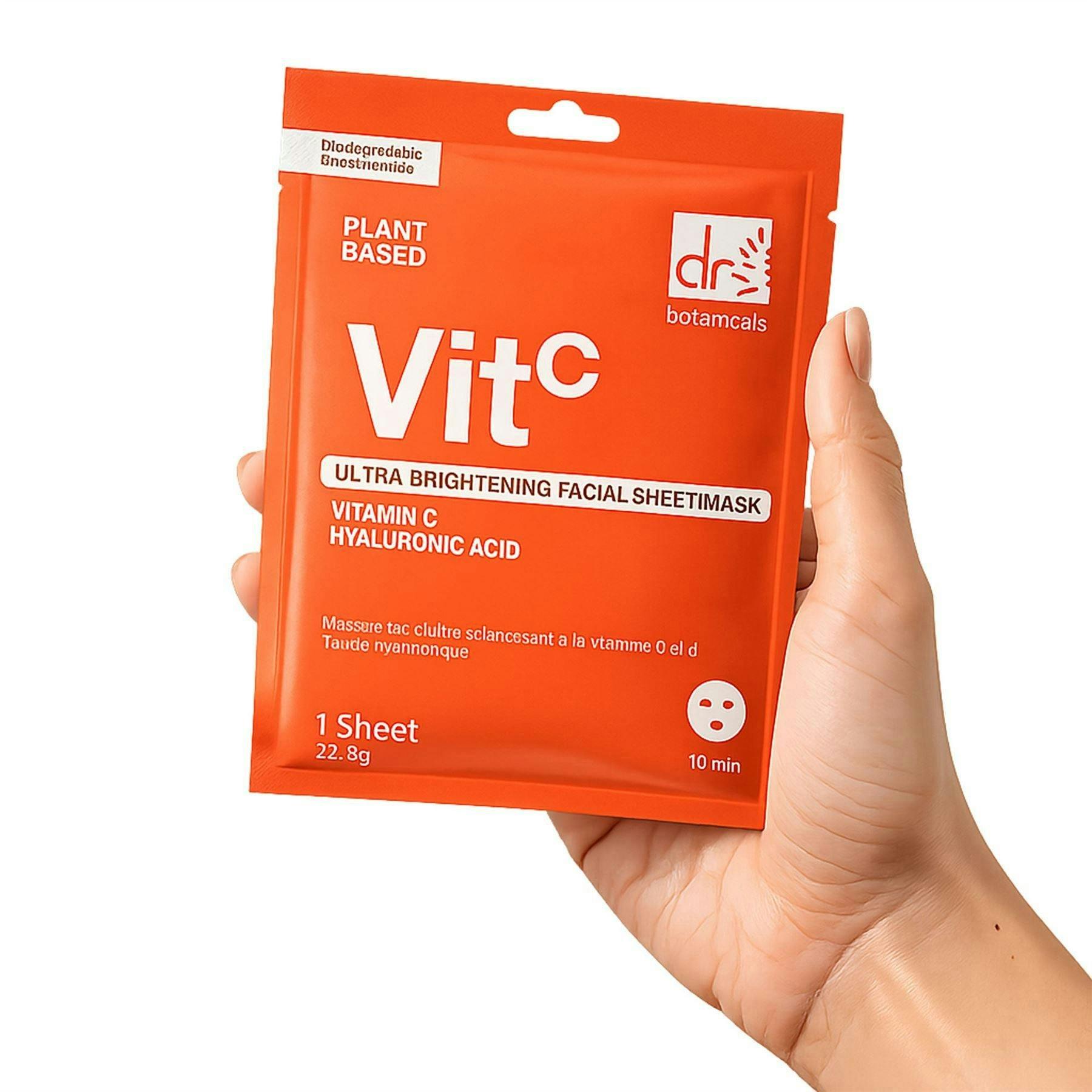 Dr. Botanicals Ultra Brightening Facial Mask with Vitamin C and Hyaluronic Acid , view 2 of 5