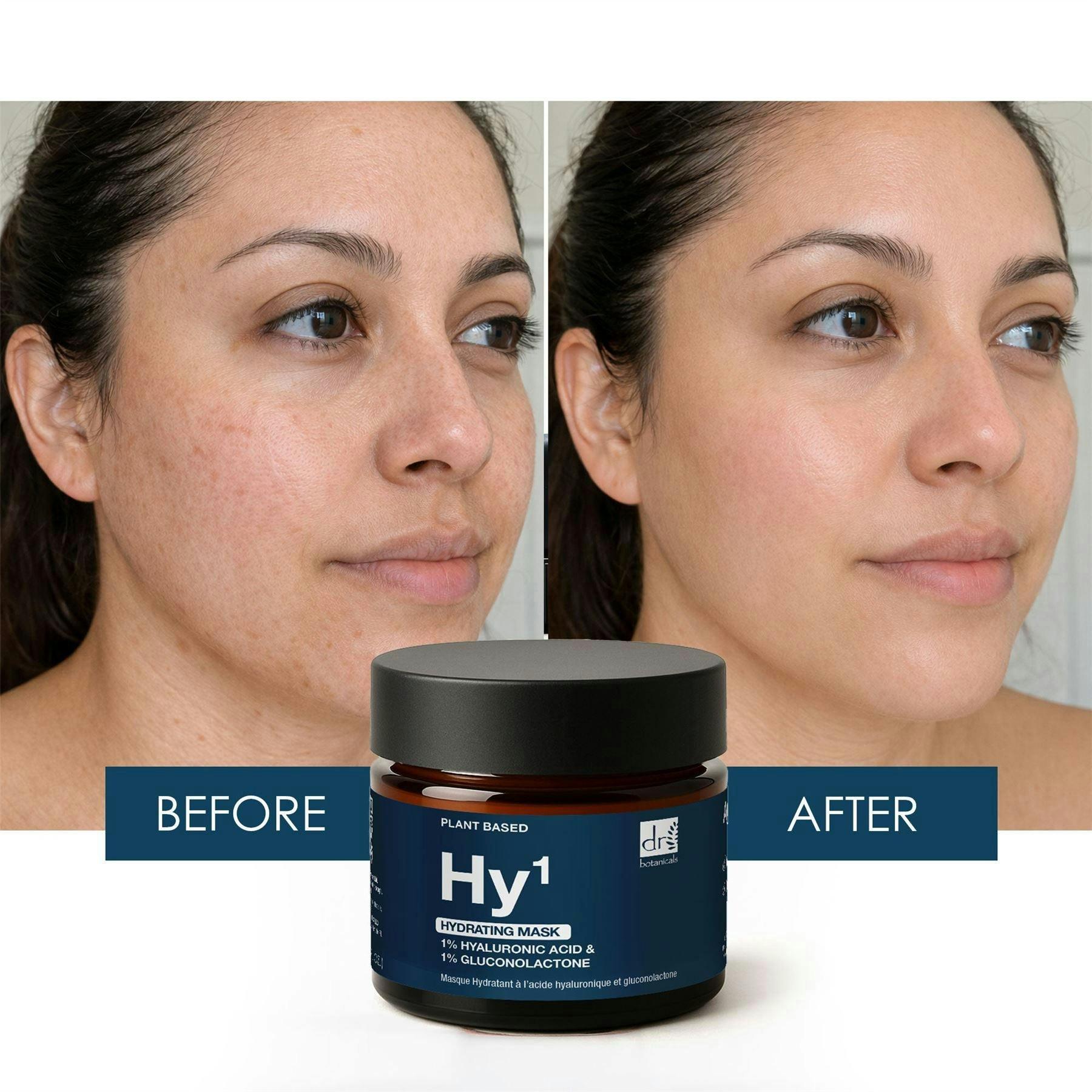 Dr. Botanicals Hydrating Anti-Ageing Mask 1% Hyaluronic Acid & 1% Gluconolactone 60ml , view 2 of 6
