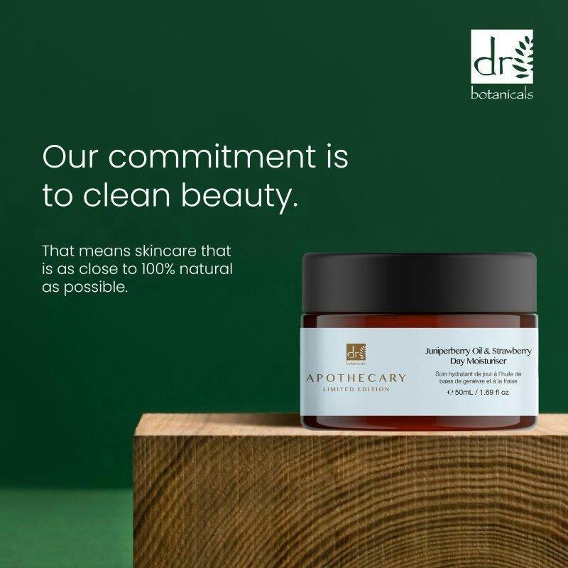Dr. Botanicals Anti-Ageing Juniperberry Oil & Strawberry Day Moisturiser 50ml , view 5 of 6
